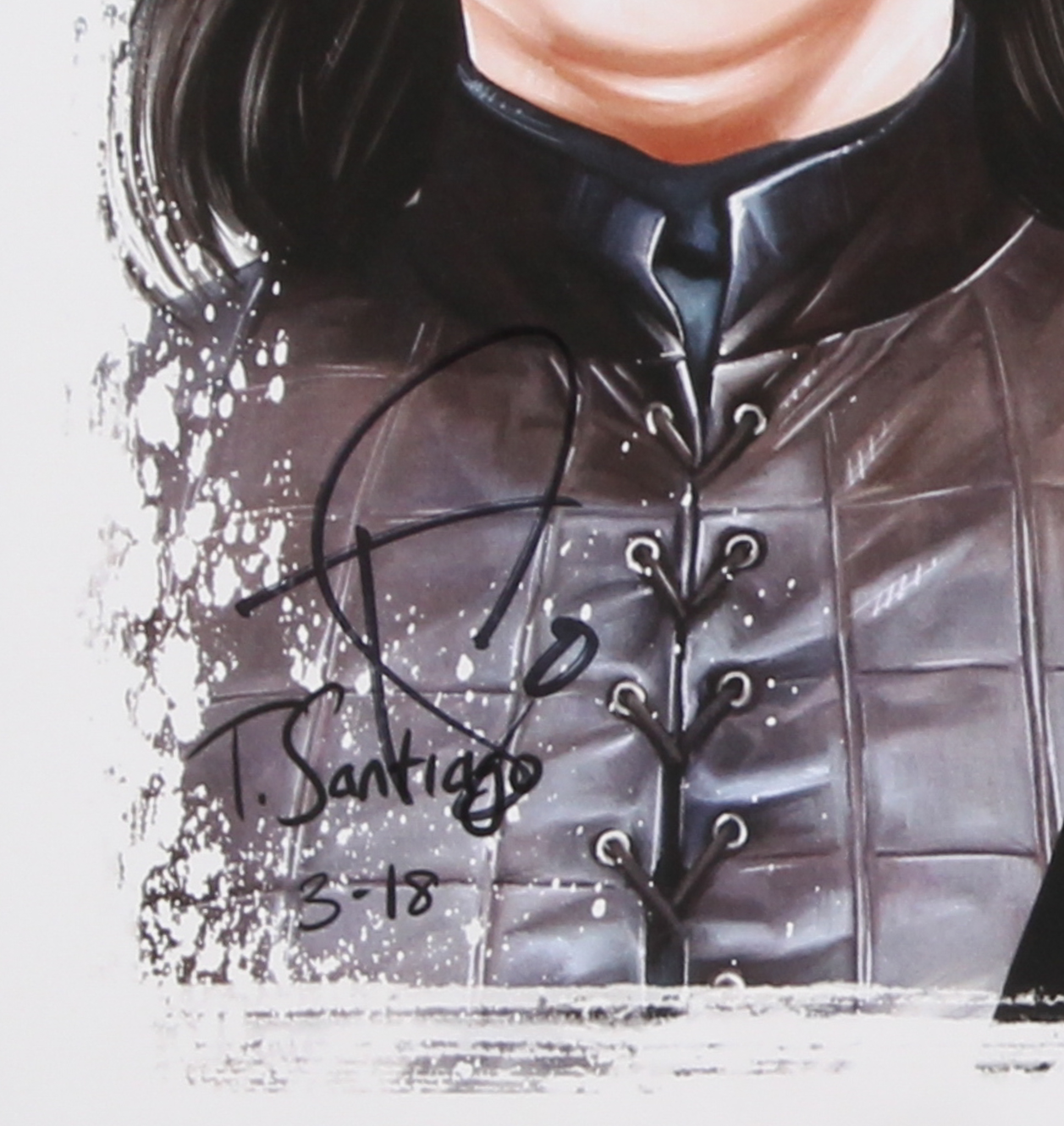 Tony Santiago - Game of Thrones - 13x19 Signed Lithograph (PA COA) at PristineAuction.com Tony Santiago - Game of Thrones - 13x19 Signed Lithograph (PA COA) at PristineAuction.com