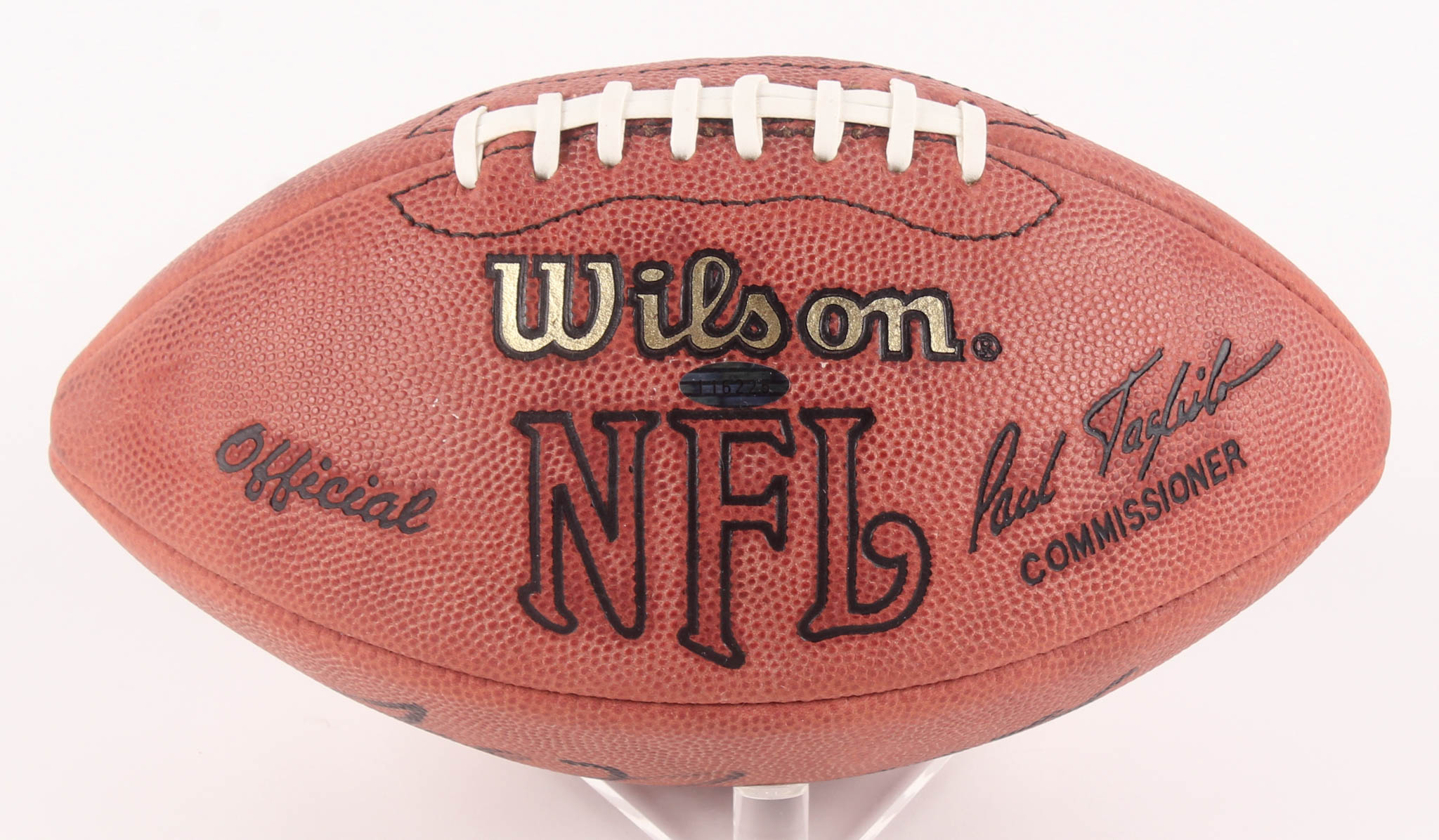 Joe Namath Signed NFL Football With Display Case (Steiner Hologram) at PristineAuction.com Joe Namath Signed NFL Football With Display Case (Steiner Hologram) at PristineAuction.com