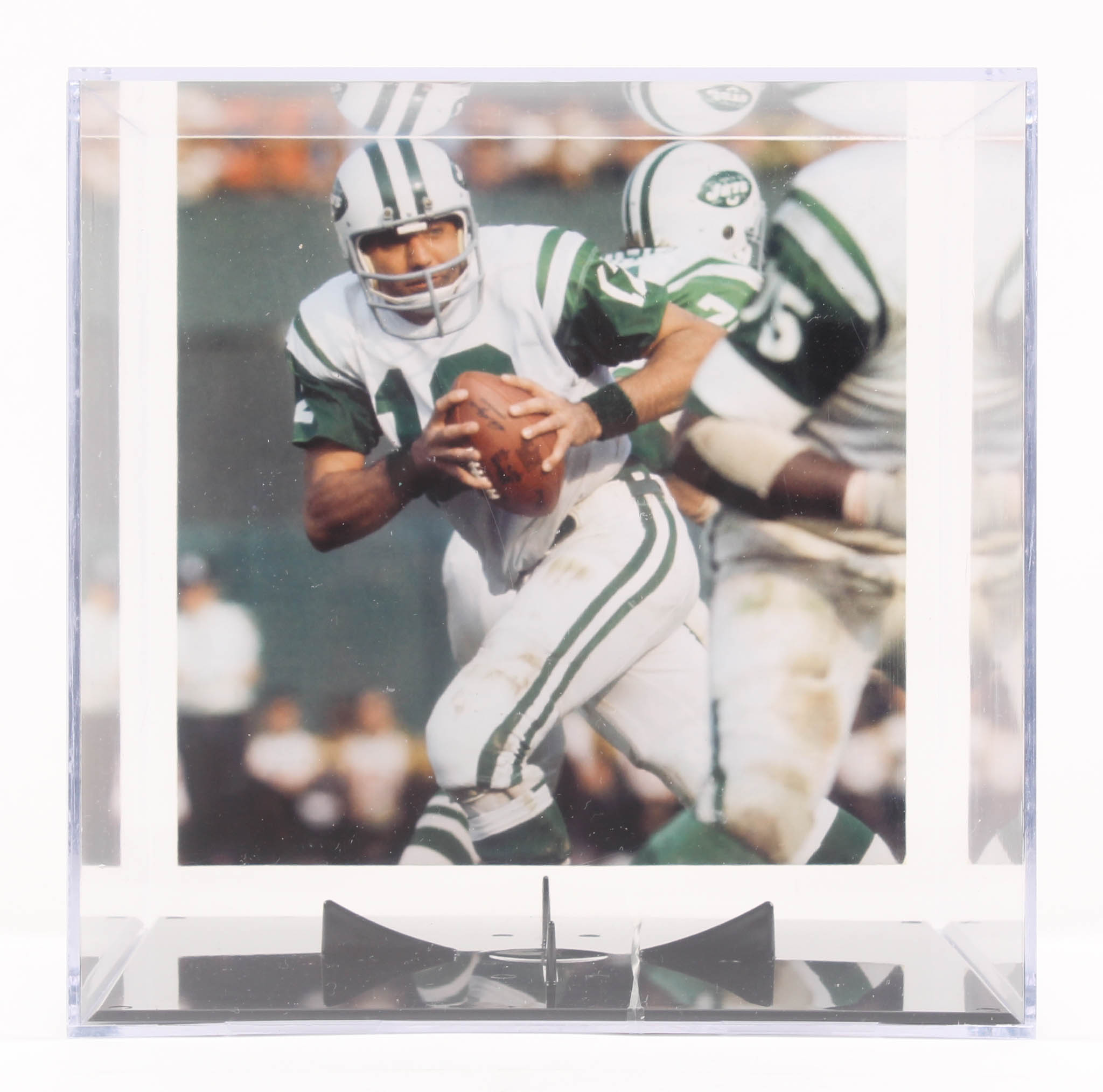 Joe Namath Signed NFL Football With Display Case (Steiner Hologram) at PristineAuction.com Joe Namath Signed NFL Football With Display Case (Steiner Hologram) at PristineAuction.com