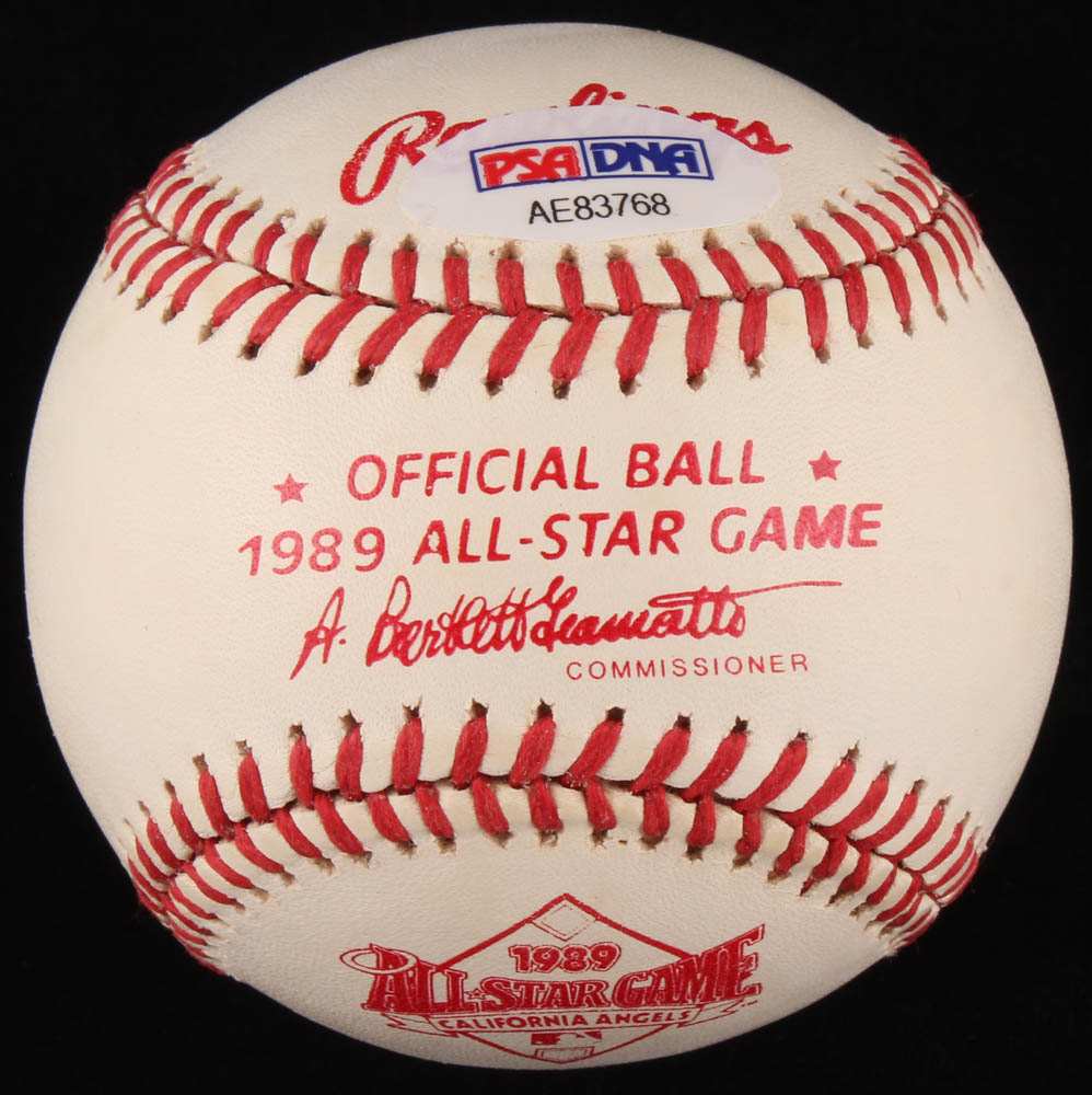 Nolan Ryan Signed Official 1989 All-Star Game Baseball (PSA COA) at PristineAuction.com Nolan Ryan Signed Official 1989 All-Star Game Baseball (PSA COA) at PristineAuction.com