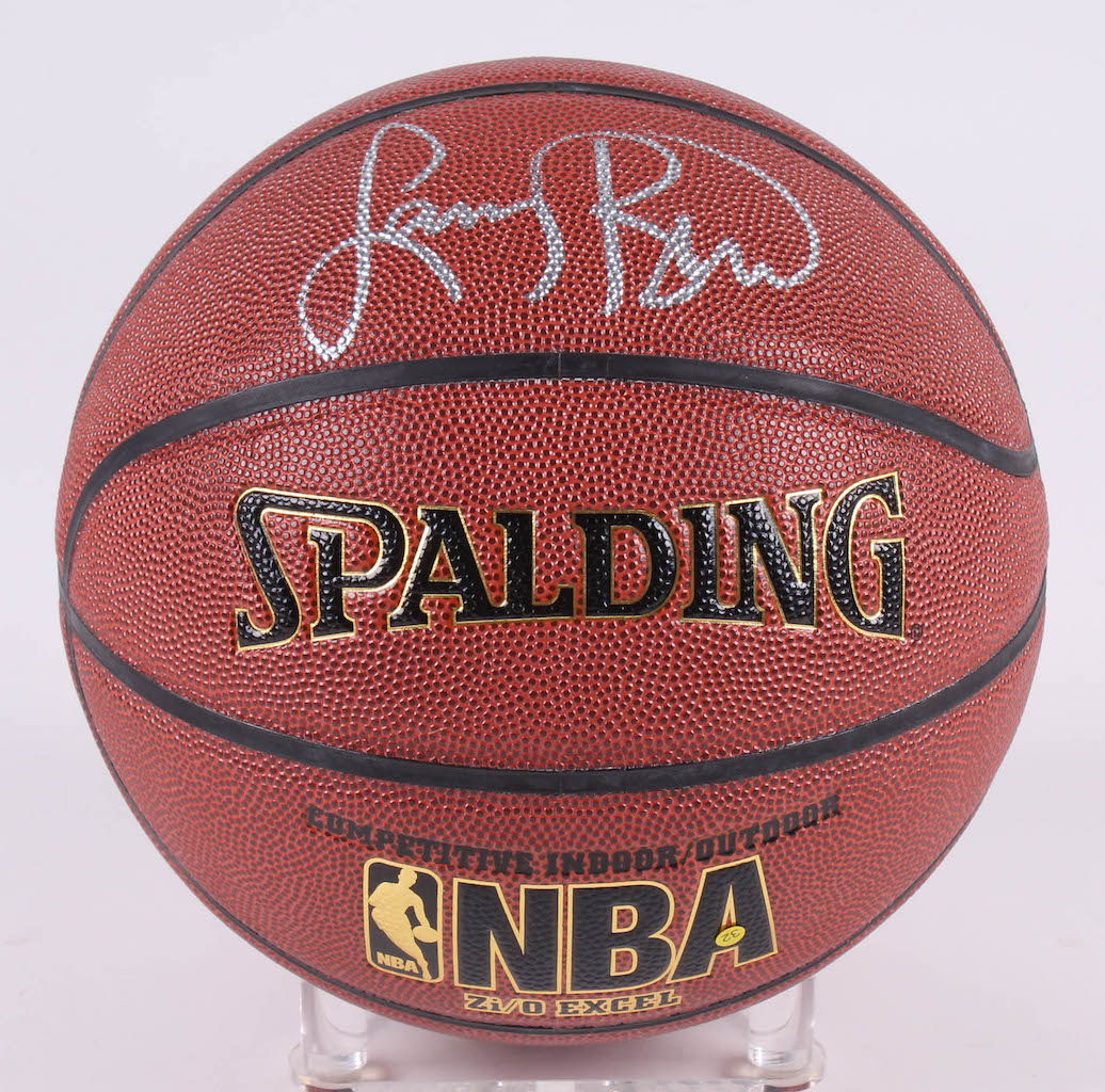 Larry Bird Signed NBA Basketball (Beckett COA & Bird Hologram) at PristineAuction.com Larry Bird Signed NBA Basketball (Beckett COA & Bird Hologram) at PristineAuction.com