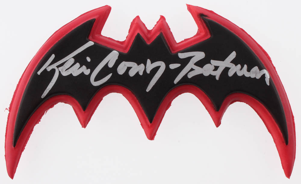 Kevin Conroy Signed "Batman The Brave and Bold" Costume Batarang Inscribed "Batman" (Legends COA) at PristineAuction.com Kevin Conroy Signed "Batman The Brave and Bold" Costume Batarang Inscribed "Batman" (Legends COA) at PristineAuction.com