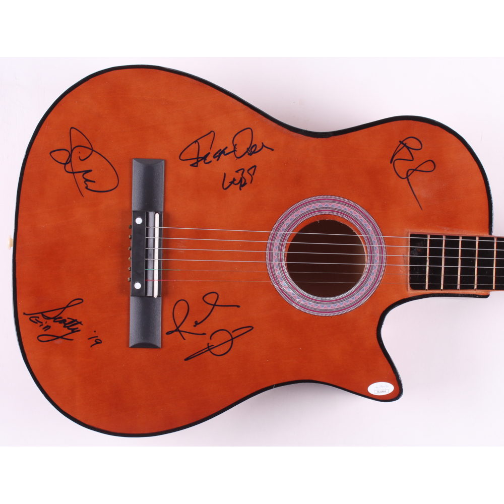 Gin Blossoms 38" Acoustic Guitar Signed by (5) with Bill Leen, Jesse