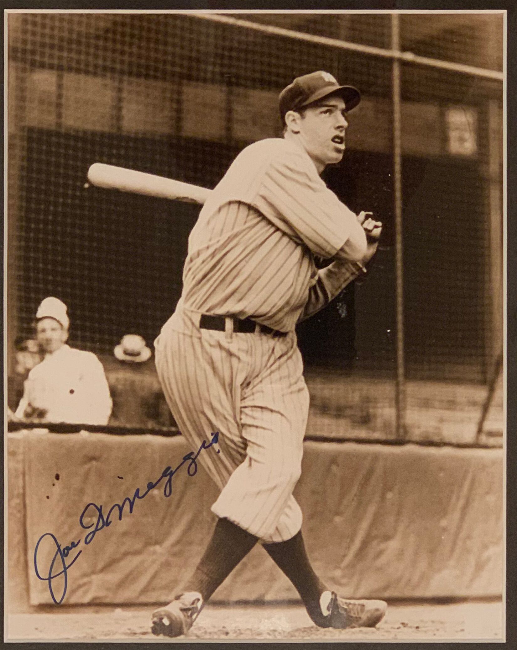 "Baseball Legends" 30.5x30.5 Custom Framed Photo Display Signed by (6) with Mickey Mantle, Joe DiMaggio, Yogi Berra, Whitey Ford, Derek Jeter & Mariano Rivera (JSA LOA & Steiner Hologram) at PristineAuction.com "Baseball Legends" 30.5x30.5 Custom Framed Photo Display Signed by (6) with Mickey Mantle, Joe DiMaggio, Yogi Berra, Whitey Ford, Derek Jeter & Mariano Rivera (JSA LOA & Steiner Hologram) at PristineAuction.com