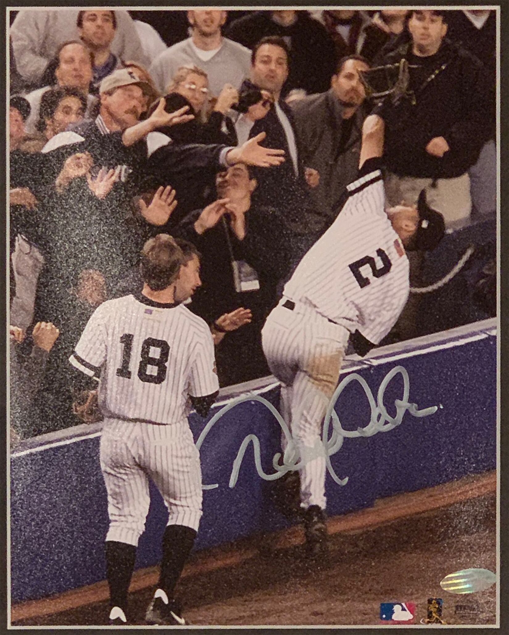 "Baseball Legends" 30.5x30.5 Custom Framed Photo Display Signed by (6) with Mickey Mantle, Joe DiMaggio, Yogi Berra, Whitey Ford, Derek Jeter & Mariano Rivera (JSA LOA & Steiner Hologram) at PristineAuction.com "Baseball Legends" 30.5x30.5 Custom Framed Photo Display Signed by (6) with Mickey Mantle, Joe DiMaggio, Yogi Berra, Whitey Ford, Derek Jeter & Mariano Rivera (JSA LOA & Steiner Hologram) at PristineAuction.com