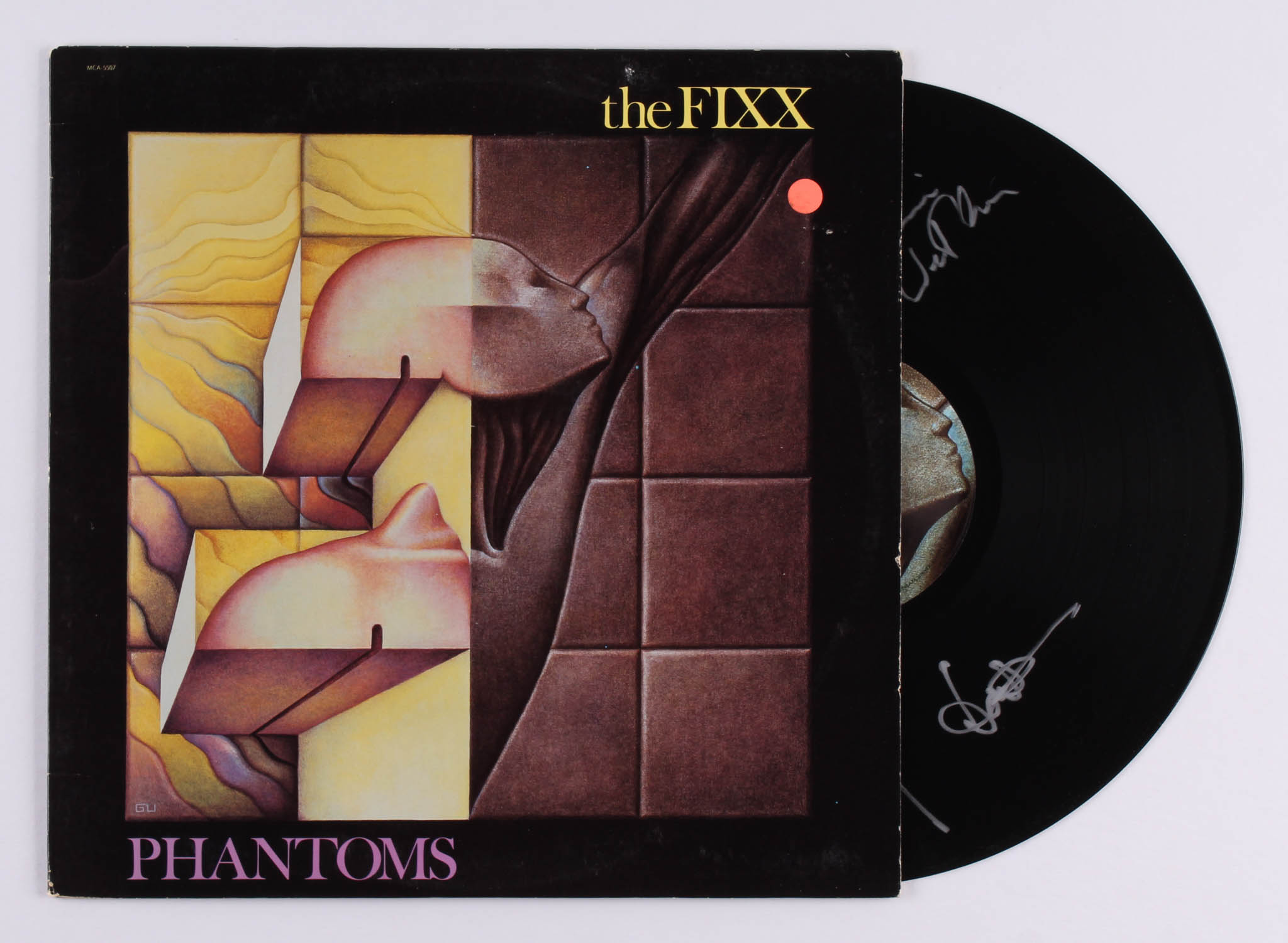 The Fixx "Phantoms" Vinyl Record Album Signed by (5) with Cy Curin, Adam Woods, Rupert Greenall, Jamie West-Oram (JSA COA) at PristineAuction.com The Fixx "Phantoms" Vinyl Record Album Signed by (5) with Cy Curin, Adam Woods, Rupert Greenall, Jamie West-Oram (JSA COA) at PristineAuction.com