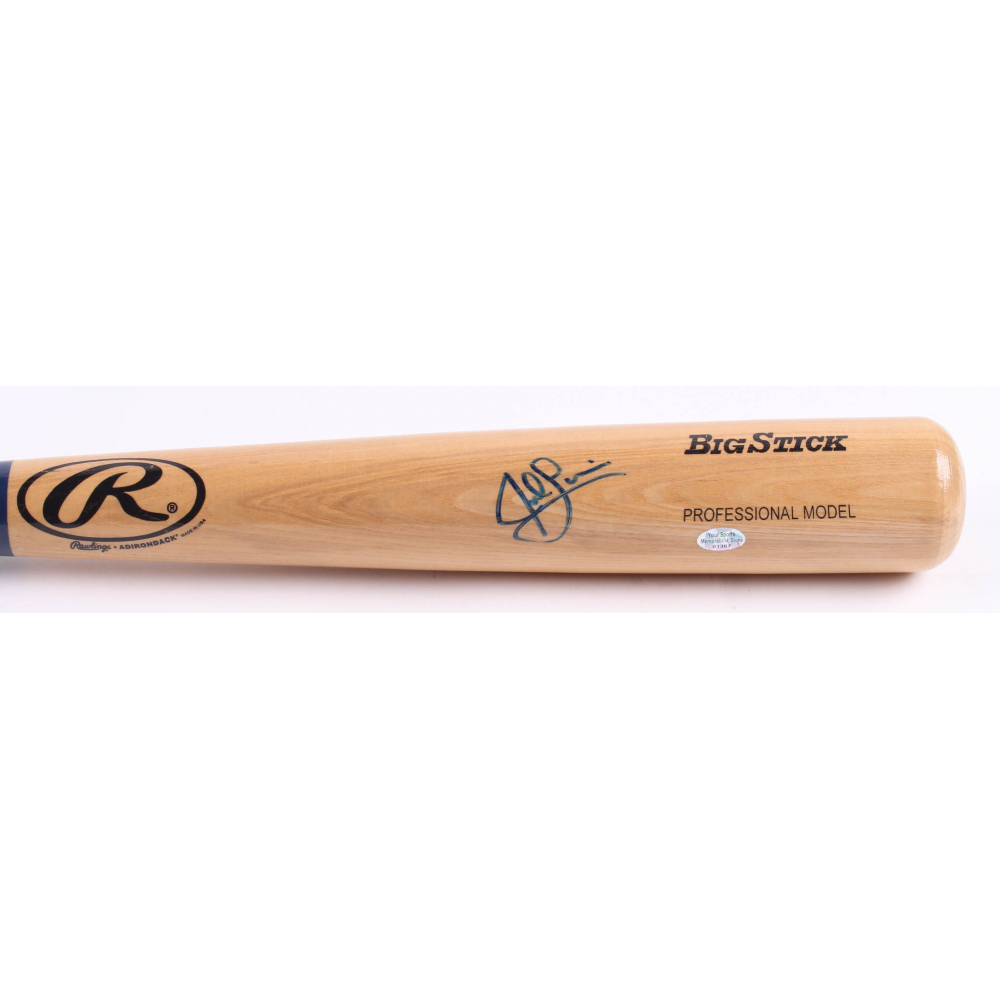 Jed Lowrie Signed Rawlings Adirondack Big Stick Pro Model Baseball Bat