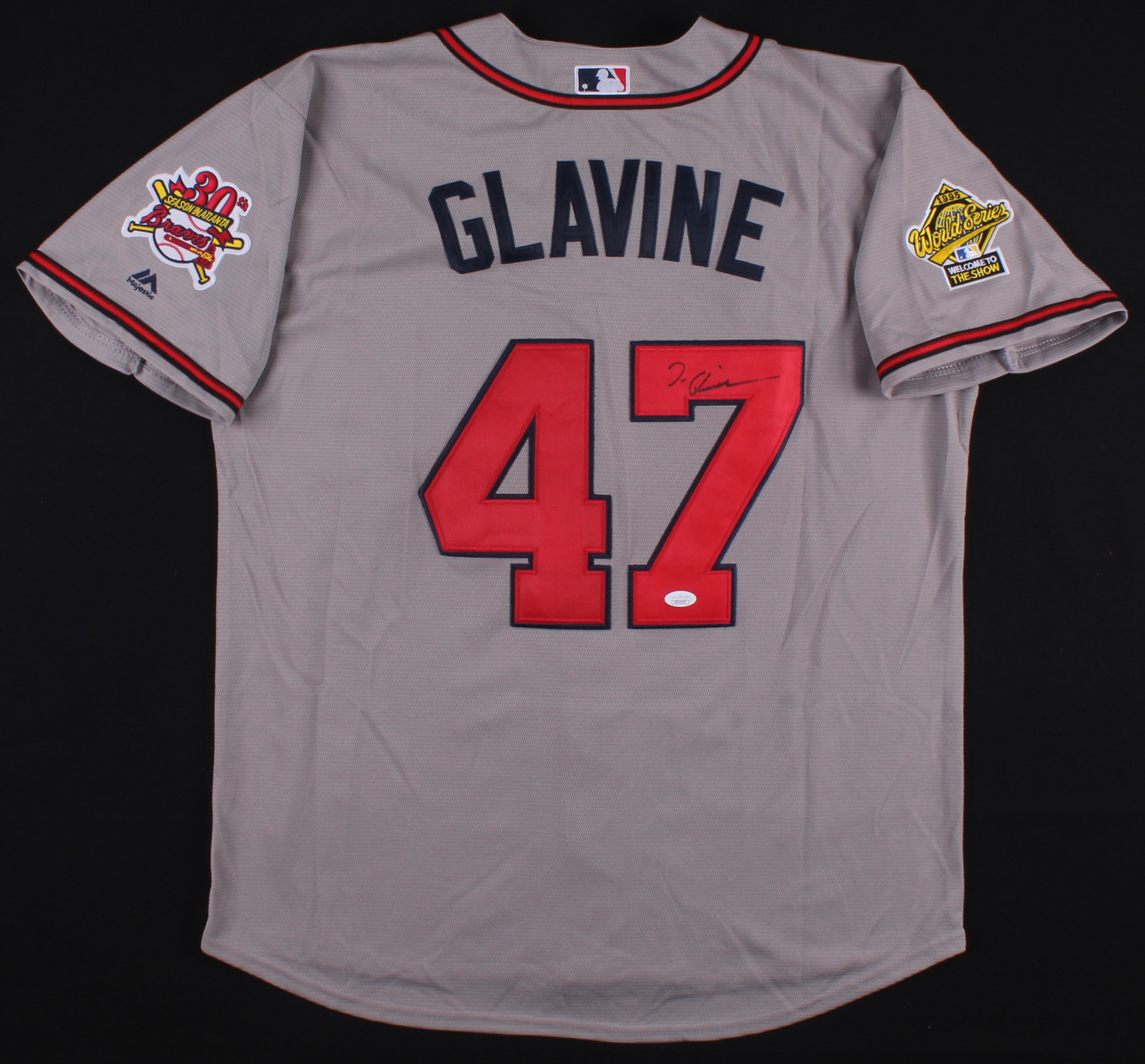 Tom Glavine Signed Atlanta Braves Jersey (JSA COA) at PristineAuction.com Tom Glavine Signed Atlanta Braves Jersey (JSA COA) at PristineAuction.com