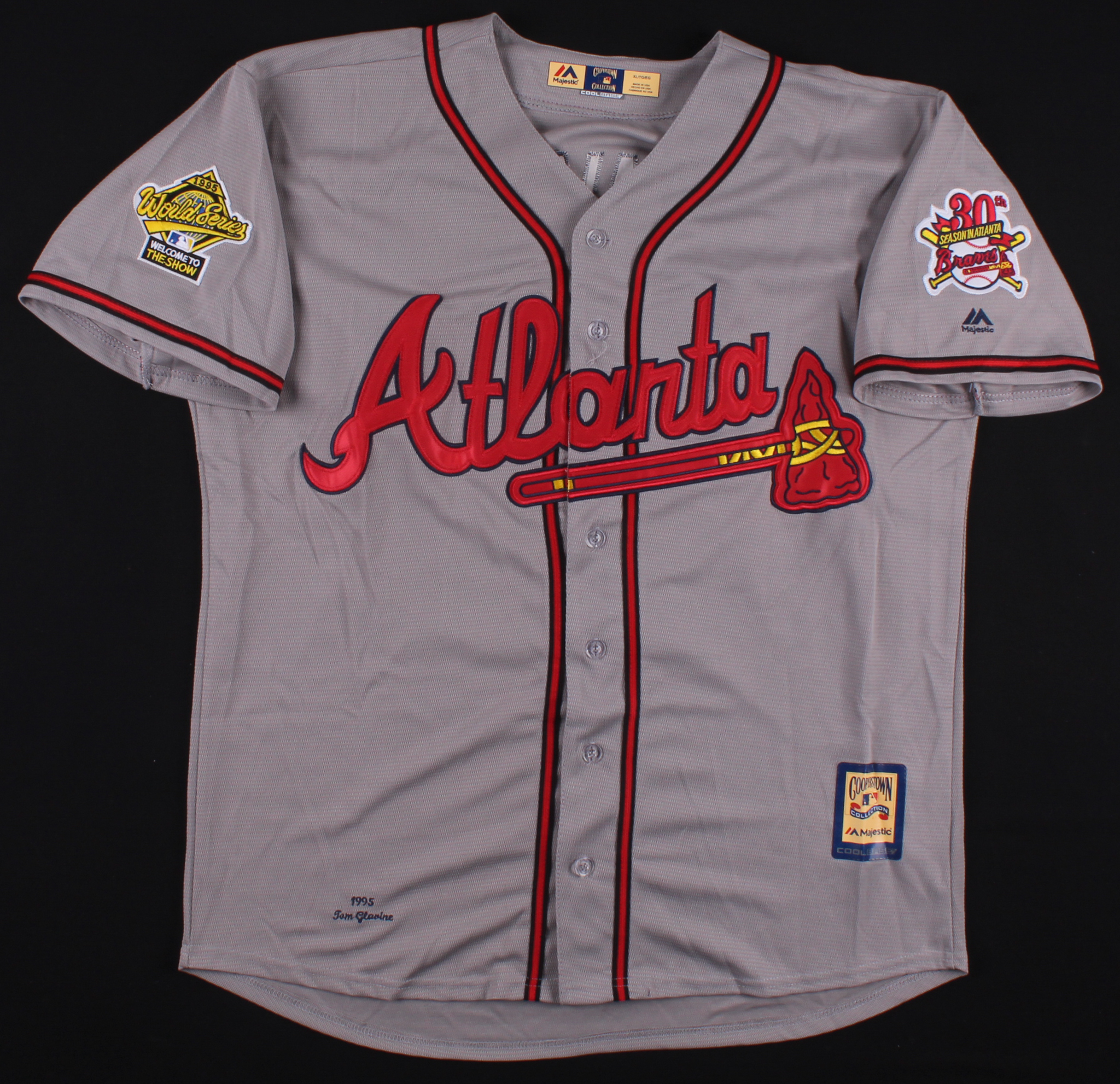 Tom Glavine Signed Atlanta Braves Jersey (JSA COA) at PristineAuction.com Tom Glavine Signed Atlanta Braves Jersey (JSA COA) at PristineAuction.com