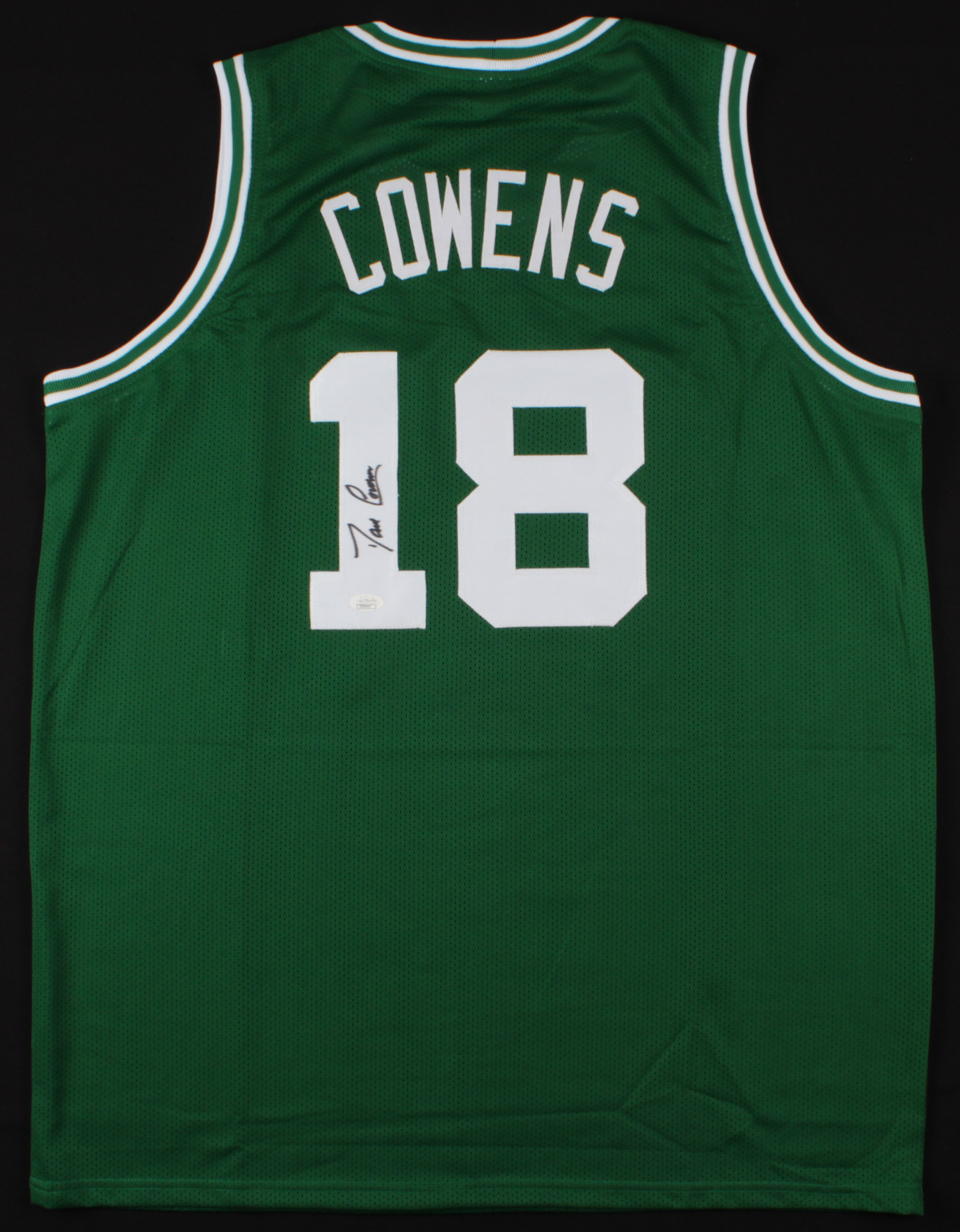 Dave Cowens Signed Jersey (JSA COA) at PristineAuction.com Dave Cowens Signed Jersey (JSA COA) at PristineAuction.com