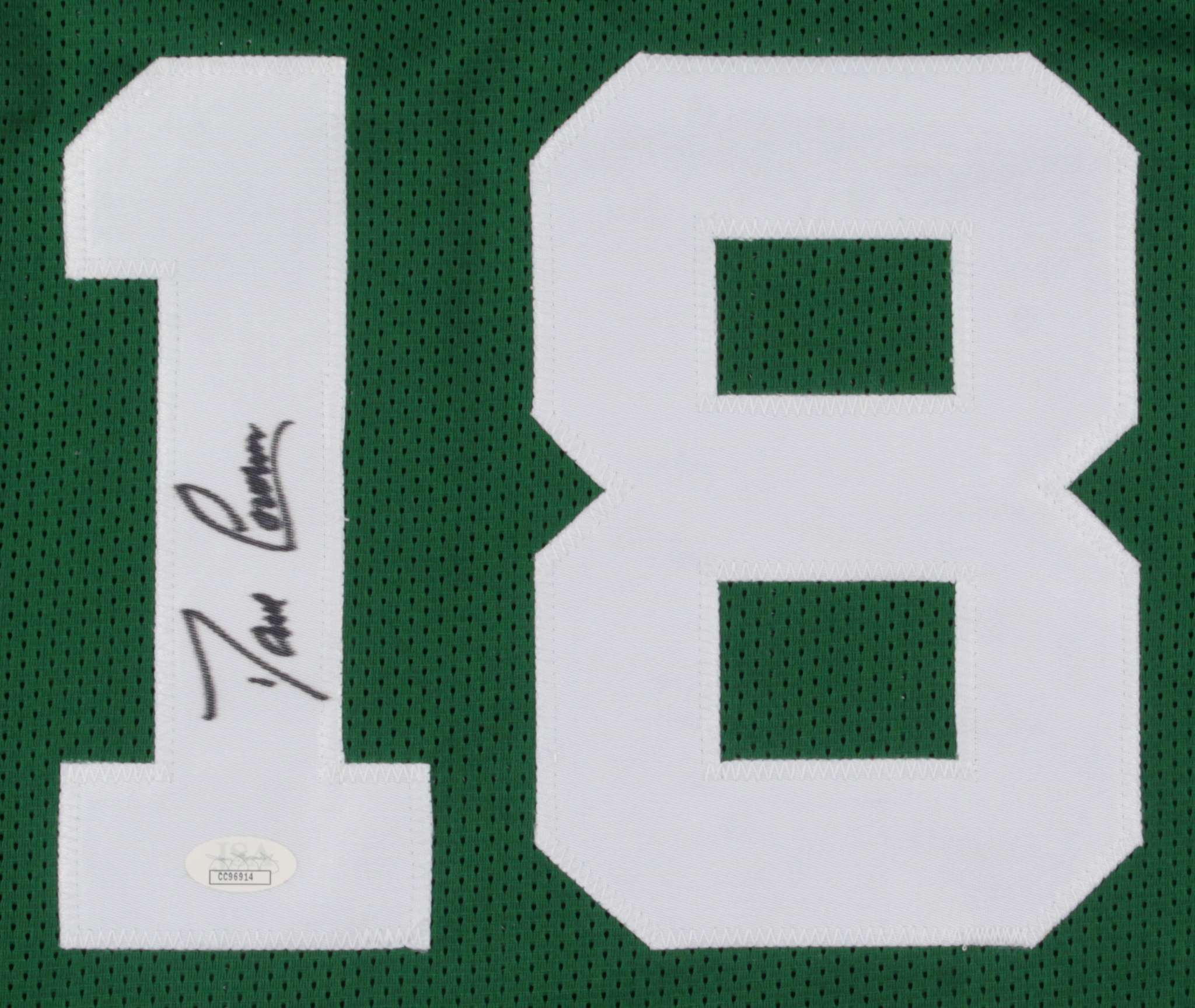 Dave Cowens Signed Jersey (JSA COA) at PristineAuction.com Dave Cowens Signed Jersey (JSA COA) at PristineAuction.com