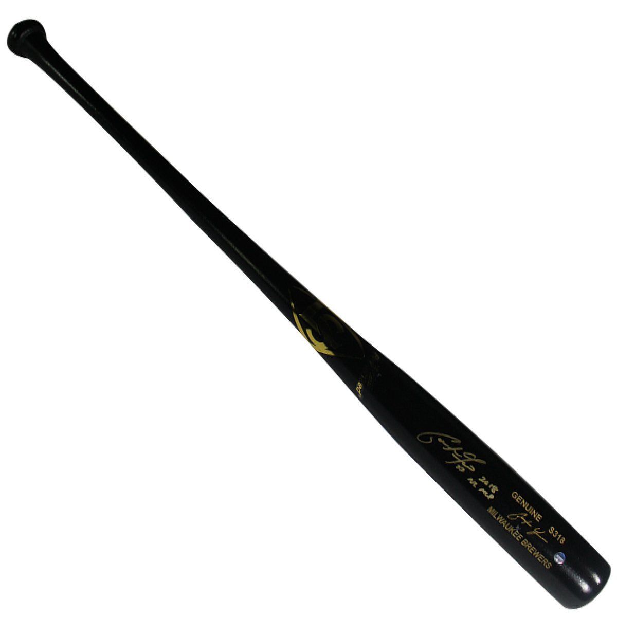 Christian Yelich Signed Louisville Slugger Player Model S318 Baseball Bat Inscribed "2018 NL MVP" (Steiner) at PristineAuction.com Christian Yelich Signed Louisville Slugger Player Model S318 Baseball Bat Inscribed "2018 NL MVP" (Steiner) at PristineAuction.com