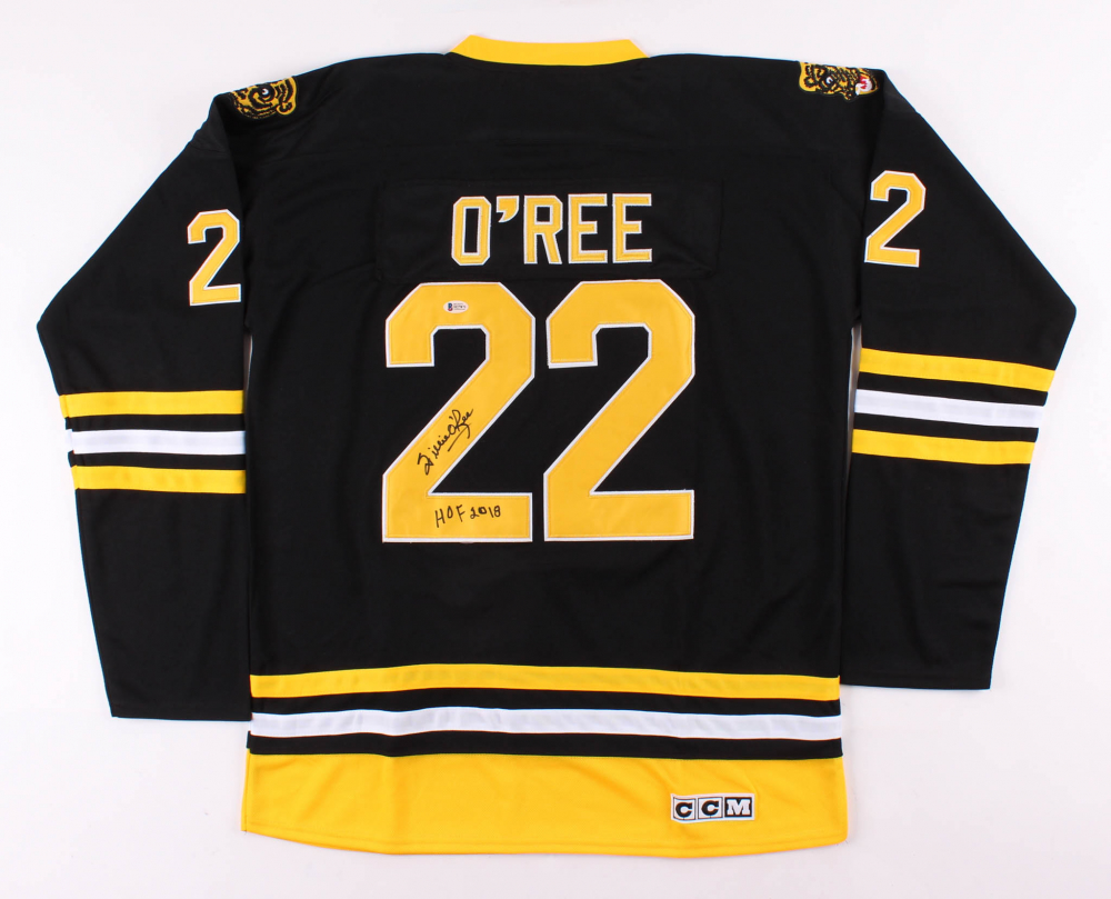 Willie O'Ree HOF 2018 Barrier Breaker Autographed Boston Bruins Puck PSA