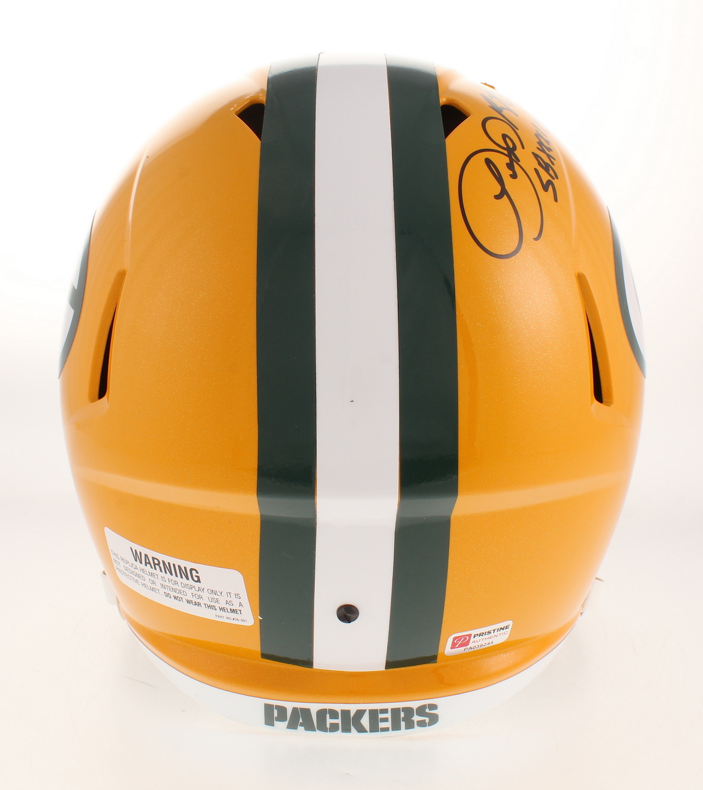LeRoy Butler Signed Green Bay Packers Full-Size Speed Helmet Inscribed "SB XXXI Champs" (PA COA) at PristineAuction.com LeRoy Butler Signed Green Bay Packers Full-Size Speed Helmet Inscribed "SB XXXI Champs" (PA COA) at PristineAuction.com