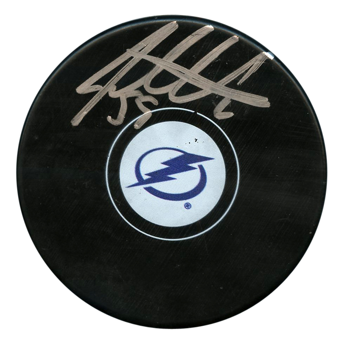 Jake Dotchin Signed Tampa Bay Lightning Logo Hockey Puck (JSA Hologram) at PristineAuction.com Jake Dotchin Signed Tampa Bay Lightning Logo Hockey Puck (JSA Hologram) at PristineAuction.com