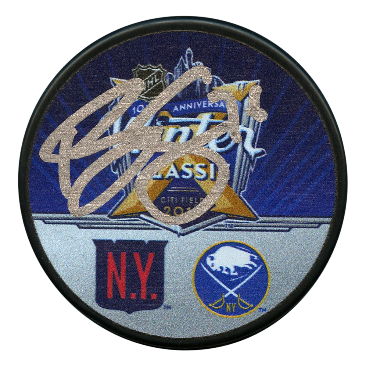 Brady Skjei Signed 2018 Winter Classic Logo Hockey Puck (JSA Hologram) at PristineAuction.com Brady Skjei Signed 2018 Winter Classic Logo Hockey Puck (JSA Hologram) at PristineAuction.com