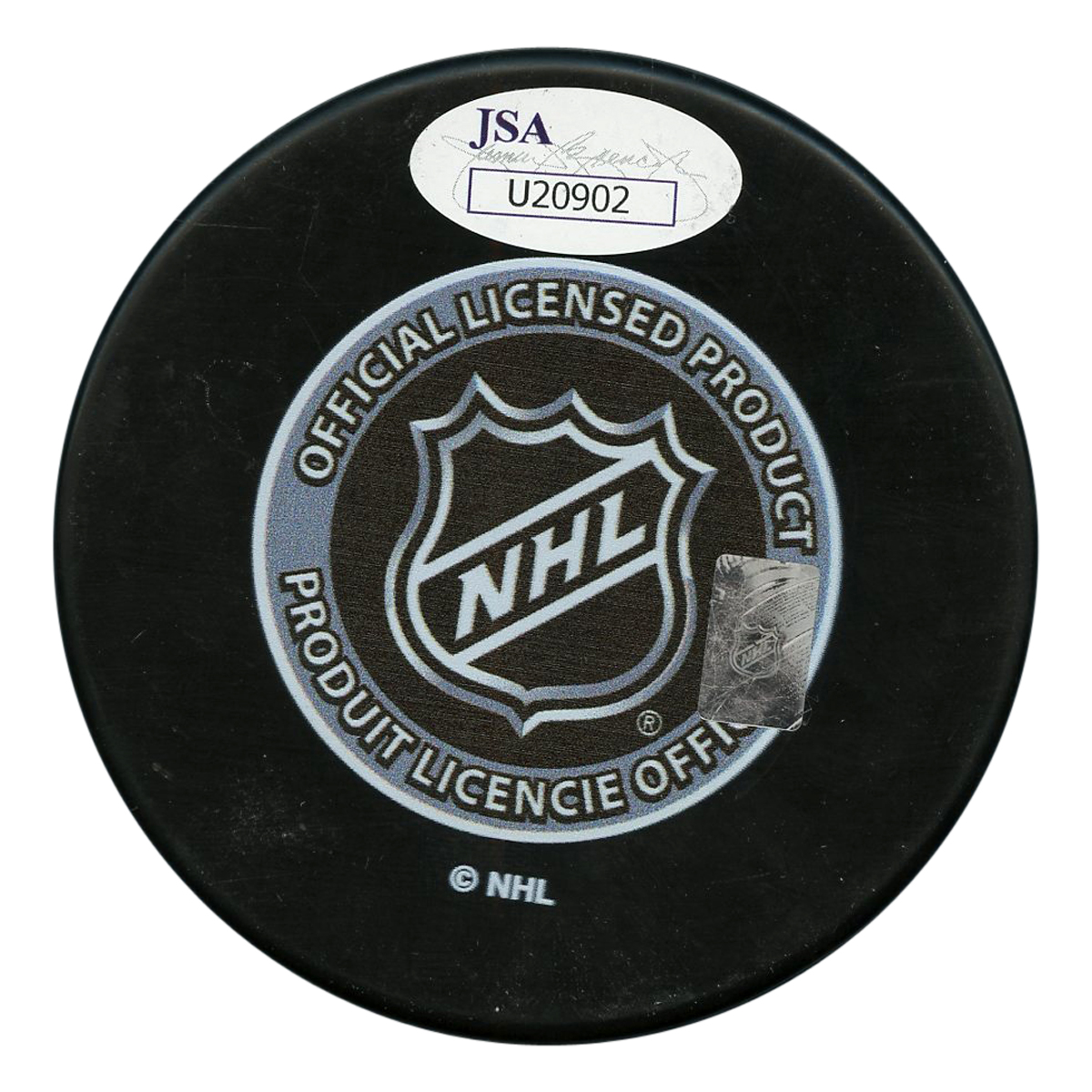 Daniel Catenacci Signed 2018 Winter Classic Logo Hockey Puck (JSA Hologram) at PristineAuction.com Daniel Catenacci Signed 2018 Winter Classic Logo Hockey Puck (JSA Hologram) at PristineAuction.com