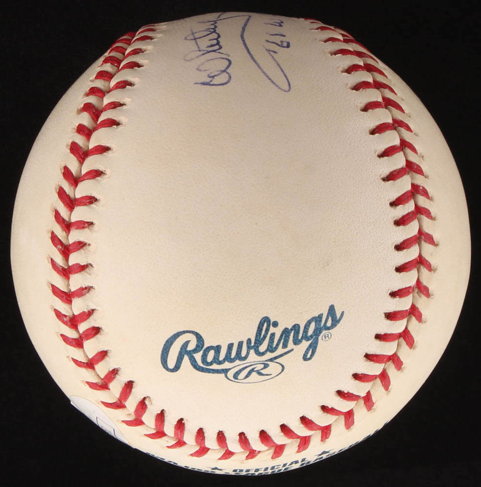 Whitey Ford Signed OML Baseball Inscribed "'61 W.S. MVP" (JSA COA) at PristineAuction.com Whitey Ford Signed OML Baseball Inscribed "'61 W.S. MVP" (JSA COA) at PristineAuction.com