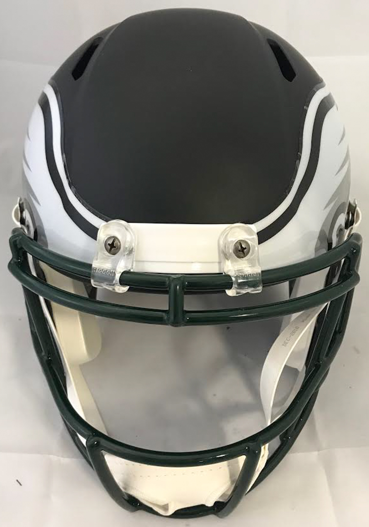 Donovan McNabb Signed Philadelphia Eagles Full-Size Matte Black Speed Helmet (Beckett COA) at PristineAuction.com Donovan McNabb Signed Philadelphia Eagles Full-Size Matte Black Speed Helmet (Beckett COA) at PristineAuction.com