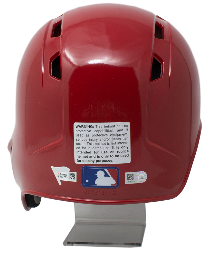 Scott Kingery Signed Philadelphia Phillies Full-Size Batting Helmet (Fanatics Hologram & MLB Hologram) at PristineAuction.com Scott Kingery Signed Philadelphia Phillies Full-Size Batting Helmet (Fanatics Hologram & MLB Hologram) at PristineAuction.com