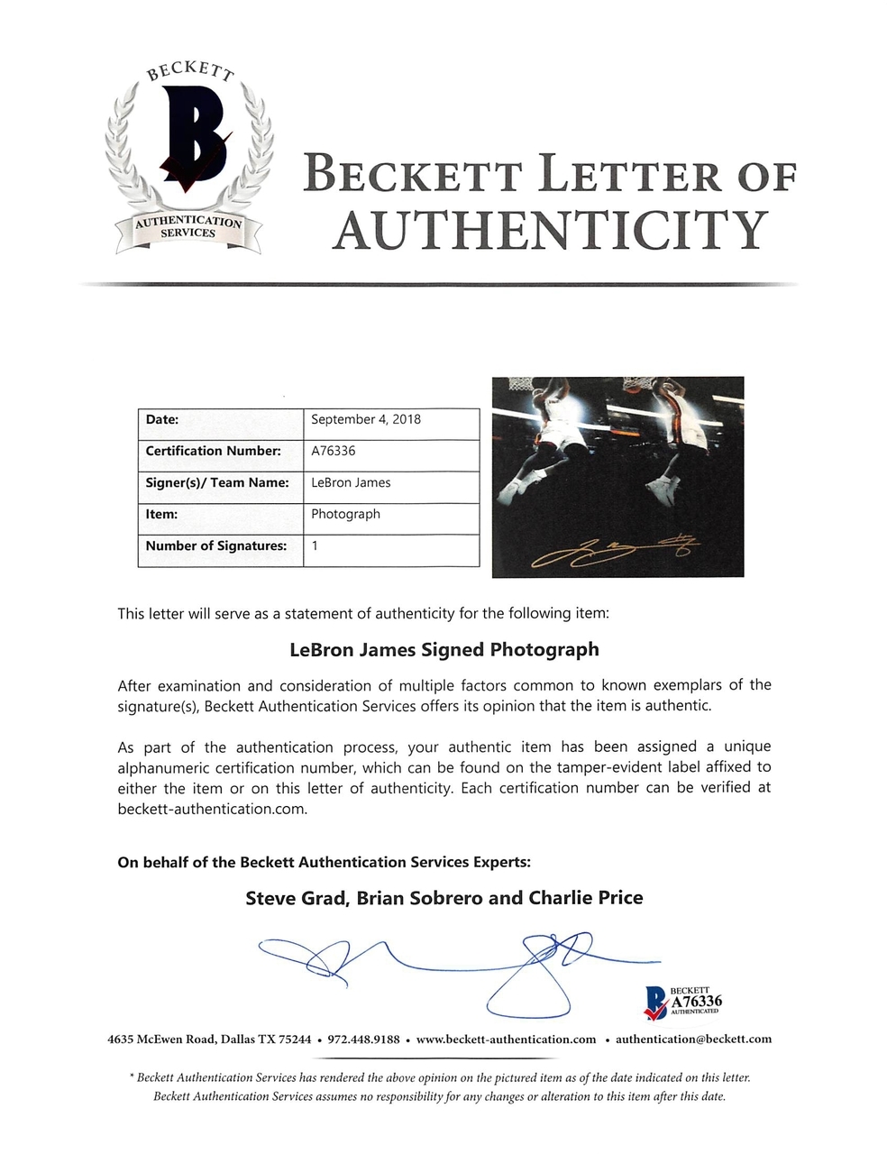 LeBron James Signed LE Miami Heat 20.25x41.25 Framed Photo Display (Beckett LOA & UDA Hologram) at PristineAuction.com LeBron James Signed LE Miami Heat 20.25x41.25 Framed Photo Display (Beckett LOA & UDA Hologram) at PristineAuction.com