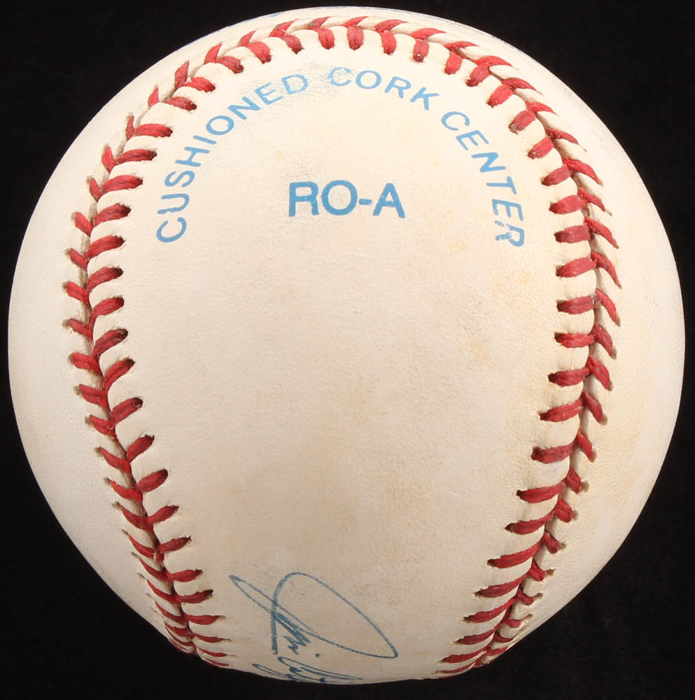 Jim "Catfish" Hunter Signed OAL Baseball (Beckett COA) at PristineAuction.com Jim "Catfish" Hunter Signed OAL Baseball (Beckett COA) at PristineAuction.com