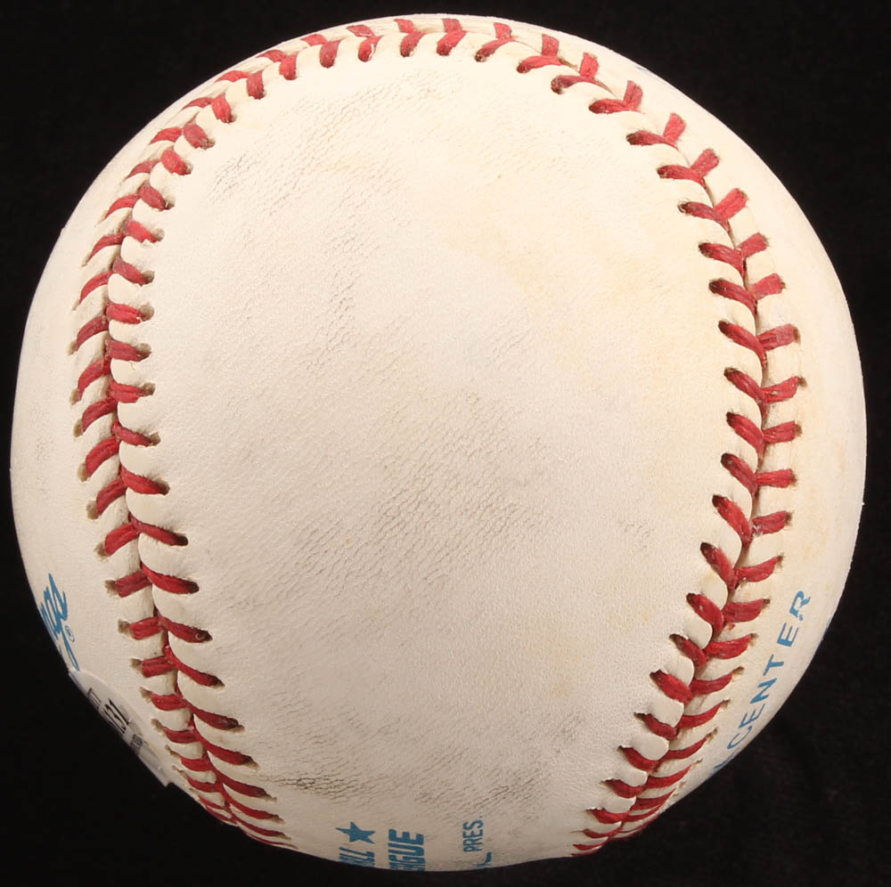 Jim "Catfish" Hunter Signed OAL Baseball (Beckett COA) at PristineAuction.com Jim "Catfish" Hunter Signed OAL Baseball (Beckett COA) at PristineAuction.com