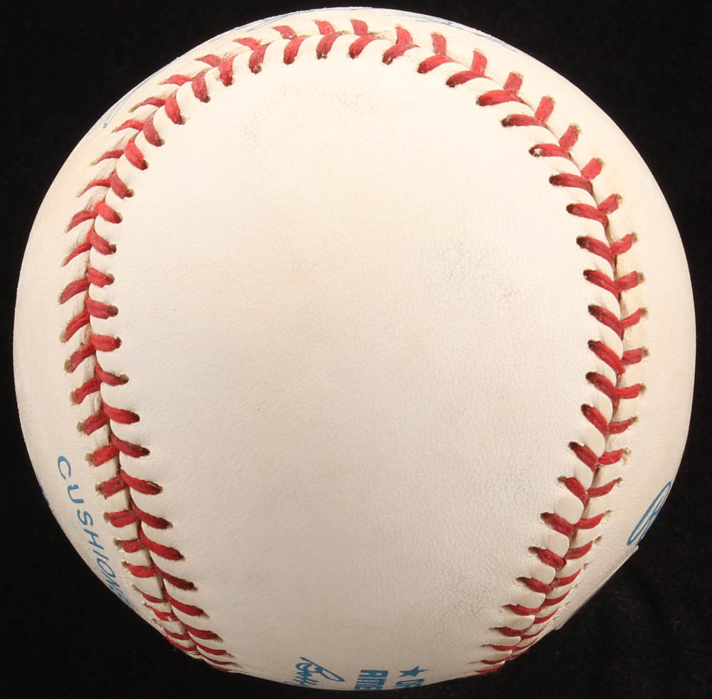 Jim "Catfish" Hunter Signed OAL Baseball (Beckett COA) at PristineAuction.com Jim "Catfish" Hunter Signed OAL Baseball (Beckett COA) at PristineAuction.com