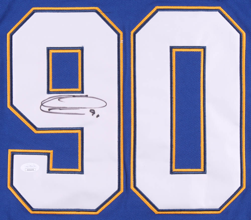 Ryan O'Reilly Signed 2019 Stanley Cup Finals St. Louis Blues Jersey (JSA COA) at PristineAuction.com Ryan O'Reilly Signed 2019 Stanley Cup Finals St. Louis Blues Jersey (JSA COA) at PristineAuction.com