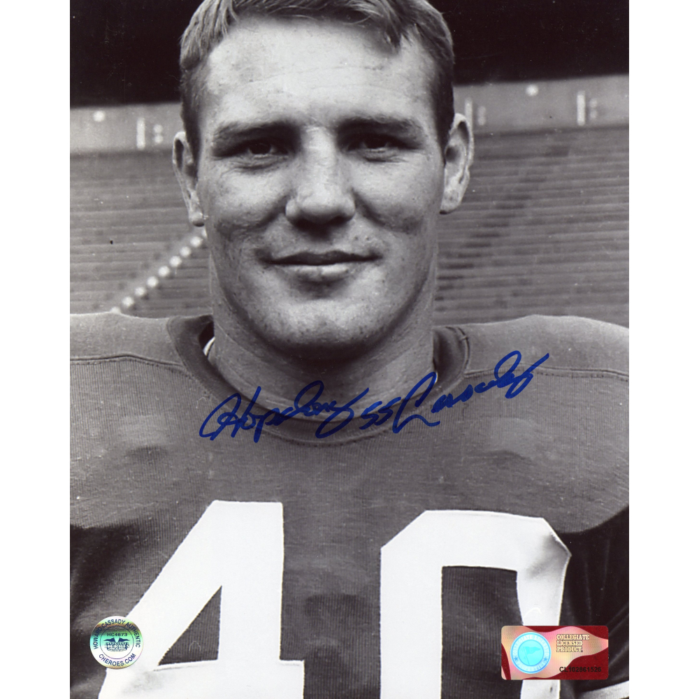 Howard "Hopalong" Cassidy Signed Ohio State Buckeyes 8x10 Photo (Sports