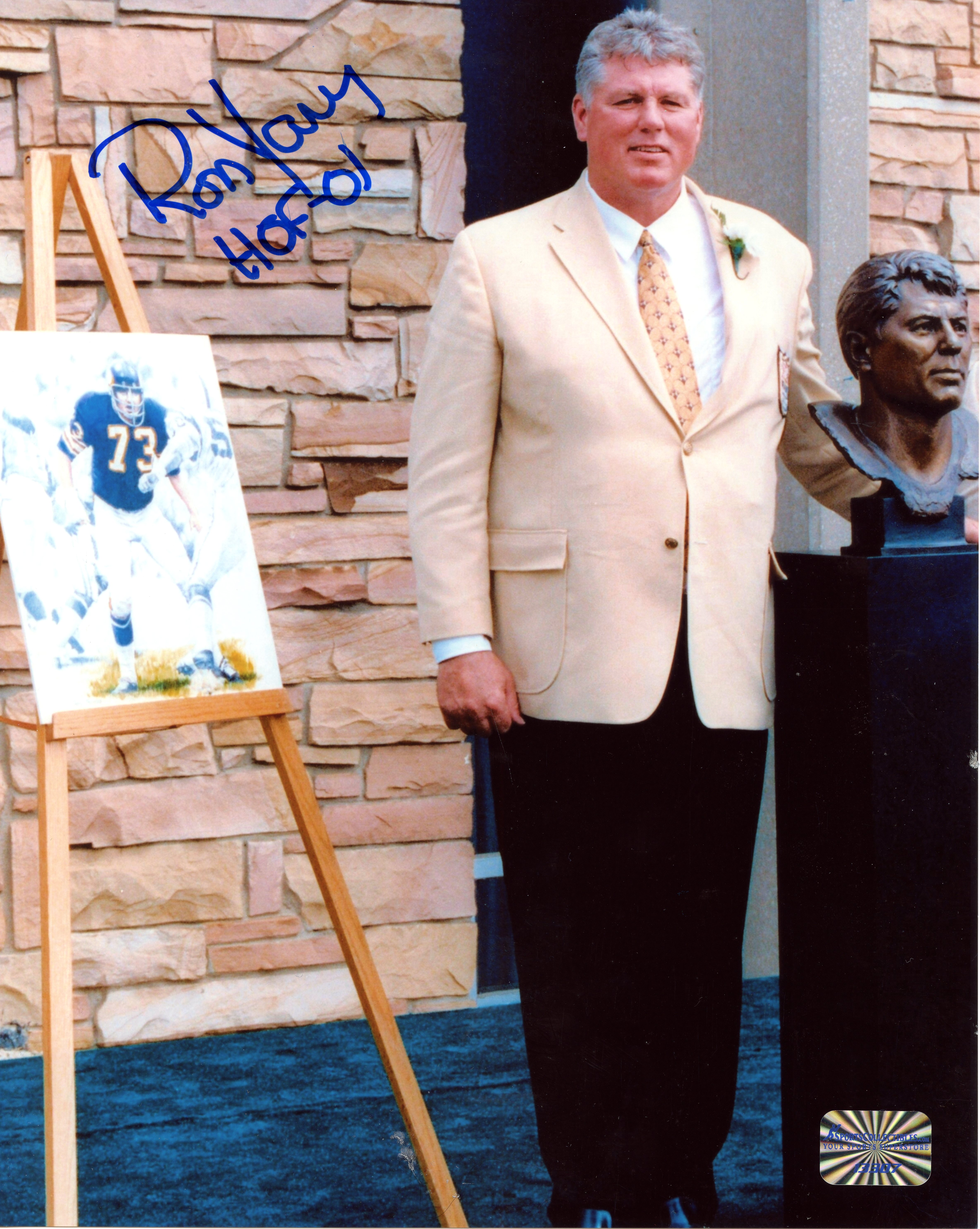 Ron Yary Signed Minnesota Vikings 8x10 Photo Inscribed "HOF 01" (Sports Collectibles Hologram) at PristineAuction.com Ron Yary Signed Minnesota Vikings 8x10 Photo Inscribed "HOF 01" (Sports Collectibles Hologram) at PristineAuction.com