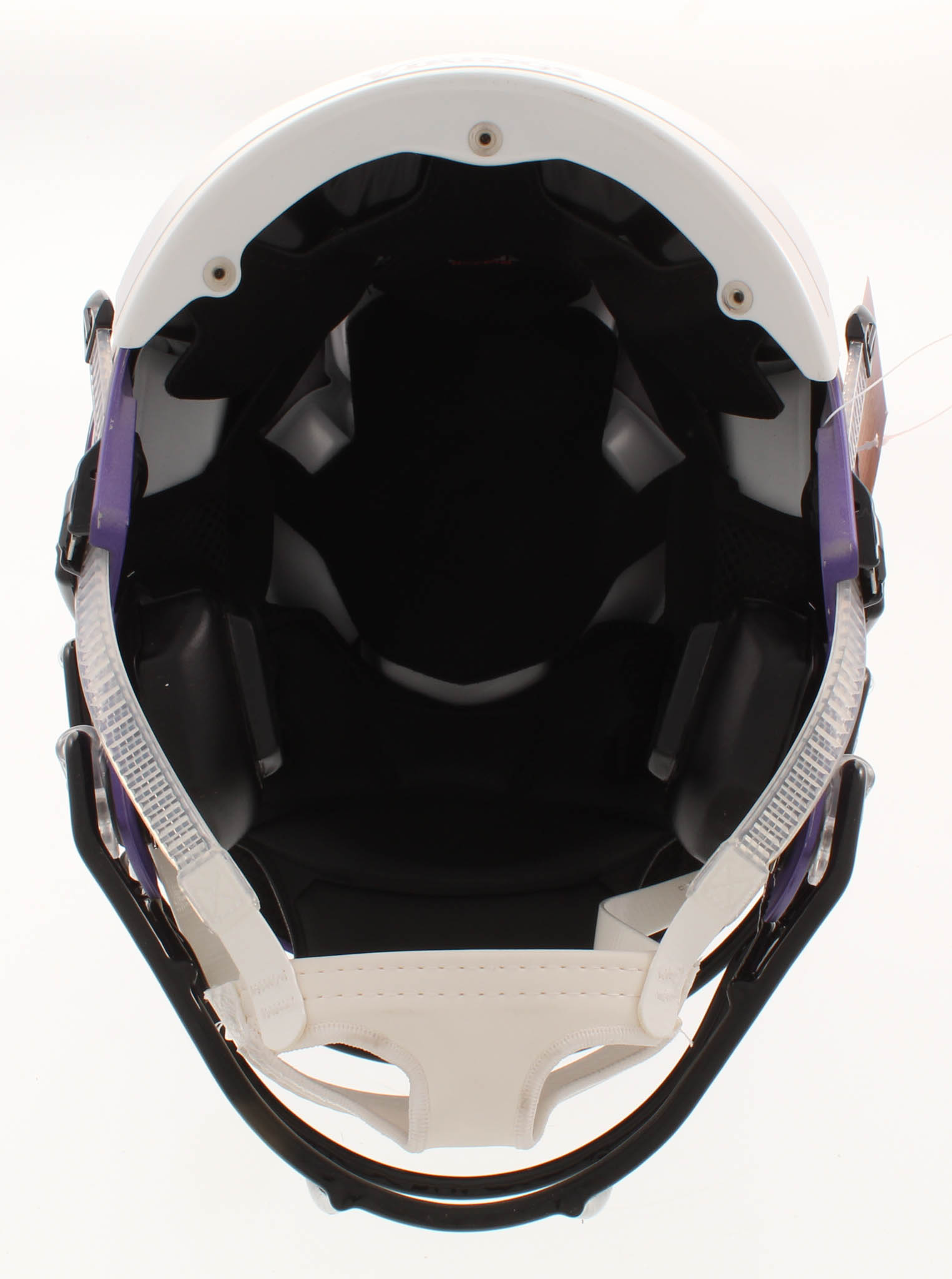 Adrian Peterson Signed Vikings Matte Purple Full-Size Authentic On-Field Flex Speed Helmet Inscribed "NFL MVP 12" (Beckett COA) at PristineAuction.com Adrian Peterson Signed Vikings Matte Purple Full-Size Authentic On-Field Flex Speed Helmet Inscribed "NFL MVP 12" (Beckett COA) at PristineAuction.com