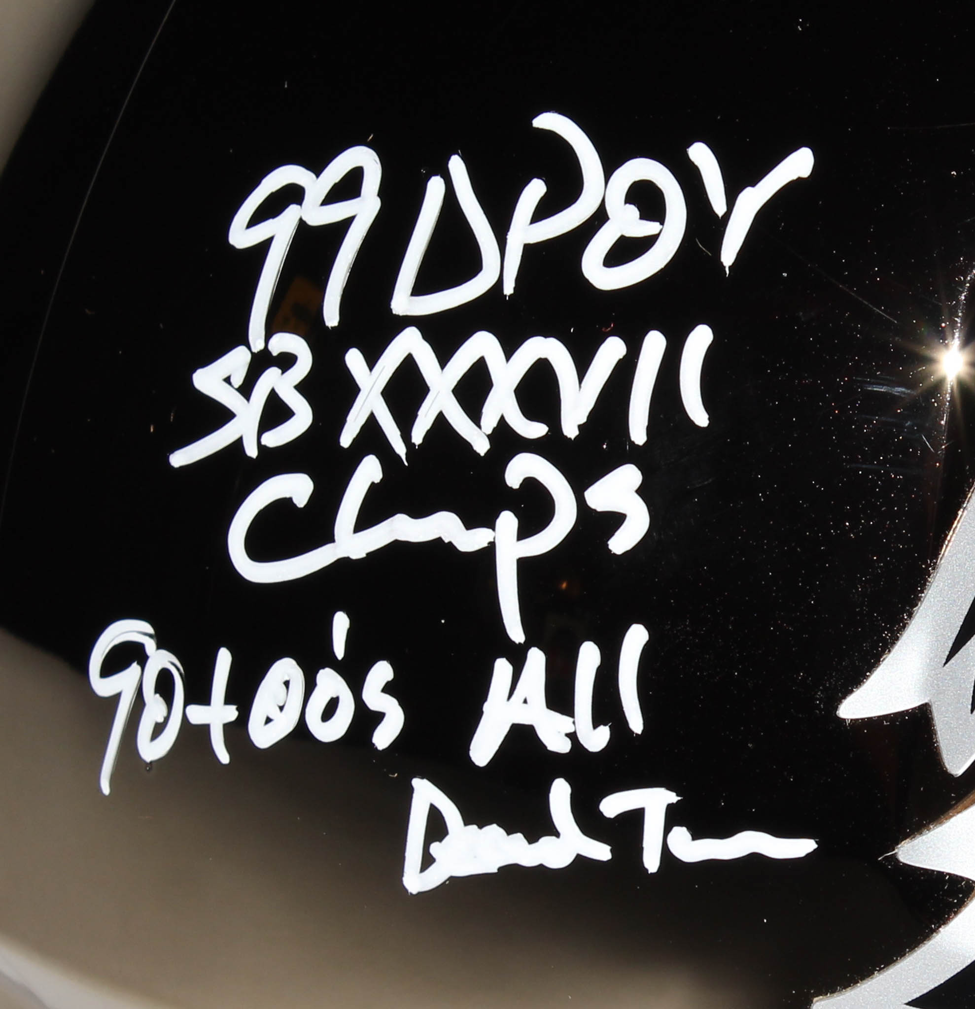 Warren Sapp Signed Buccaneers Full-Size Chrome Speed Helmet with Multiple Inscriptions (JSA COA) at PristineAuction.com Warren Sapp Signed Buccaneers Full-Size Chrome Speed Helmet with Multiple Inscriptions (JSA COA) at PristineAuction.com