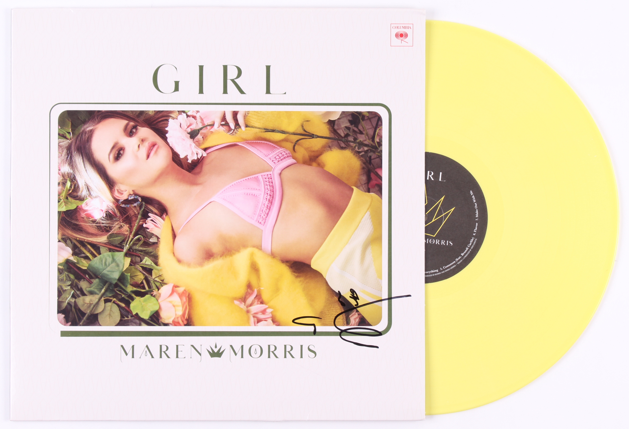 Maren Morris Signed "Girl" Vinyl Record Album (JSA COA) at PristineAuction.com Maren Morris Signed "Girl" Vinyl Record Album (JSA COA) at PristineAuction.com