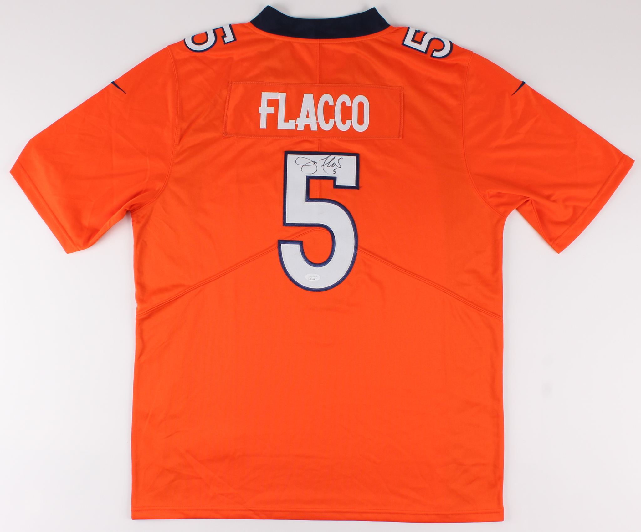 Joe Flacco Signed Denver Broncos Jersey (JSA COA) at PristineAuction.com Joe Flacco Signed Denver Broncos Jersey (JSA COA) at PristineAuction.com