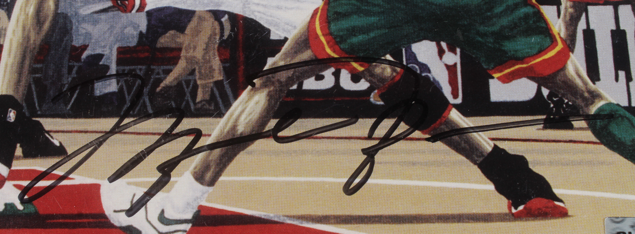 Michael Jordan Signed Chicago Bulls 13.5x17.5 Custom Framed Print Display (UDA COA) at PristineAuction.com Michael Jordan Signed Chicago Bulls 13.5x17.5 Custom Framed Print Display (UDA COA) at PristineAuction.com