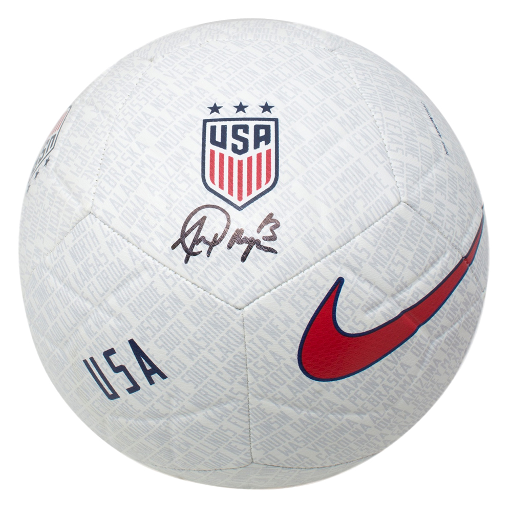 Alex Morgan Signed Team USA Soccer Ball (JSA COA) at PristineAuction.com Alex Morgan Signed Team USA Soccer Ball (JSA COA) at PristineAuction.com