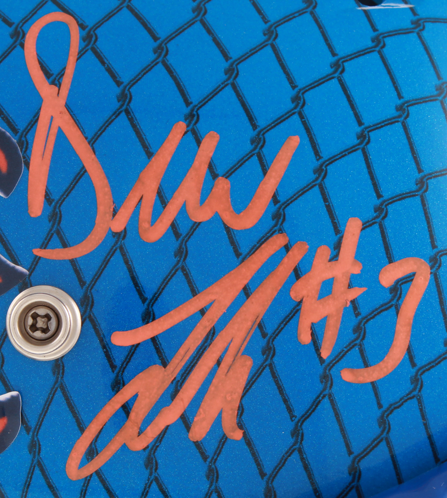 Drew Lock Signed Denver Broncos Full-Size Hydro Dipped Speed Helmet (Beckett COA) at PristineAuction.com Drew Lock Signed Denver Broncos Full-Size Hydro Dipped Speed Helmet (Beckett COA) at PristineAuction.com