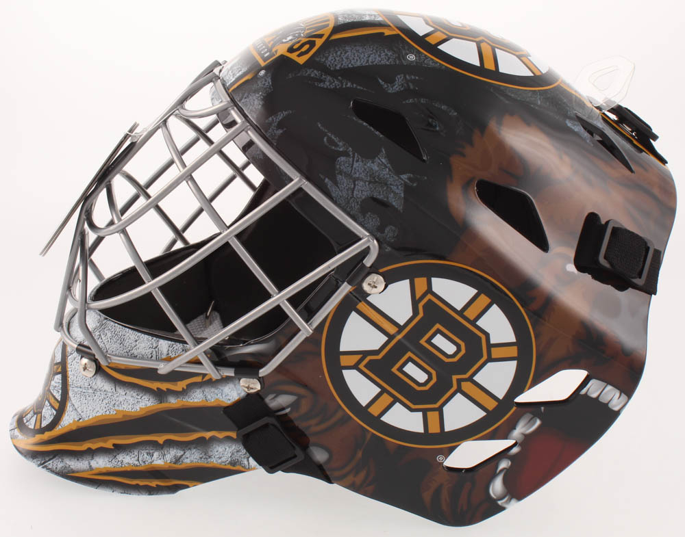 Gerry Cheevers Autographed Boston Bruins Puck - Signed NHL Memorabilia