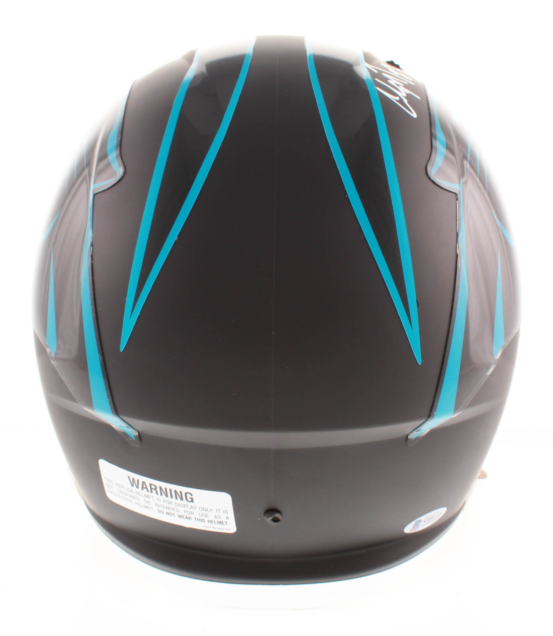 Christian McCaffrey Signed Carolina Panthers Custom Matte Black Full-Size Speed Helmet (Beckett COA) at PristineAuction.com Christian McCaffrey Signed Carolina Panthers Custom Matte Black Full-Size Speed Helmet (Beckett COA) at PristineAuction.com