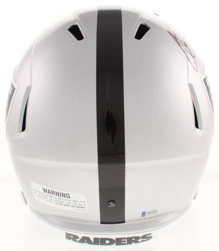 Bo Jackson Signed Raiders Full-Size Speed Helmet (Beckett COA) at PristineAuction.com Bo Jackson Signed Raiders Full-Size Speed Helmet (Beckett COA) at PristineAuction.com