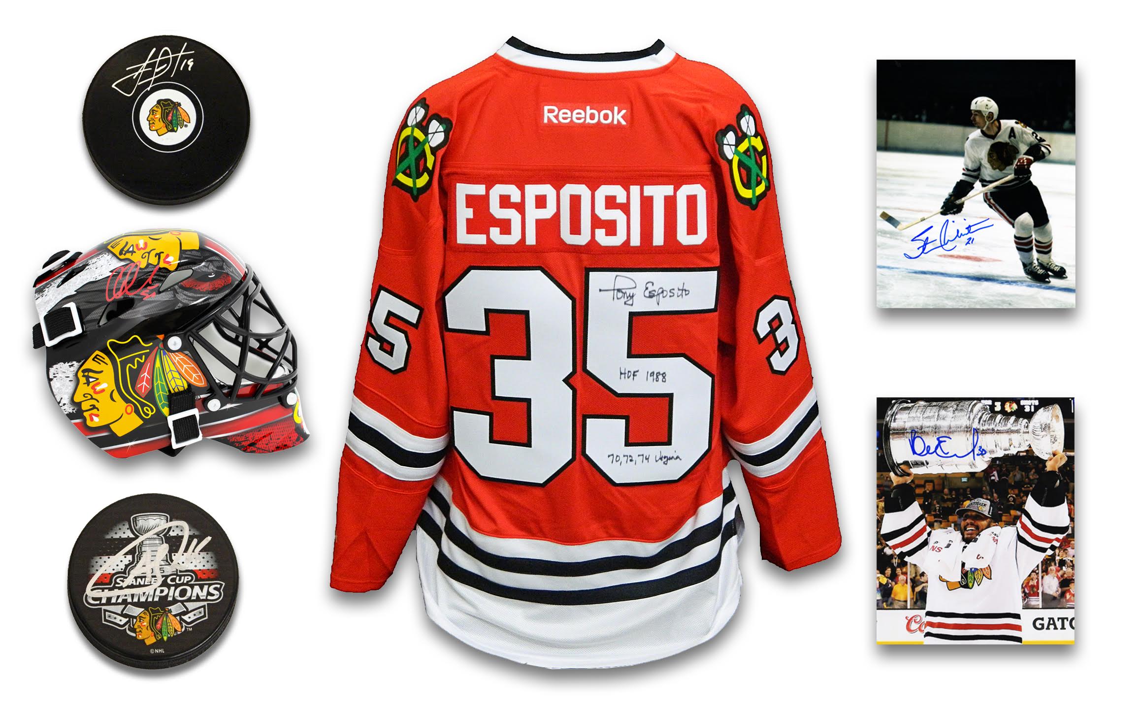 Chicago Blackhawks Champs Edition Mystery Autograph and Collectibles Gift Box–Series 2 (4 ITEMS IN EVERY BOX!!) at PristineAuction.com Chicago Blackhawks Champs Edition Mystery Autograph and Collectibles Gift Box–Series 2 (4 ITEMS IN EVERY BOX!!) at PristineAuction.com