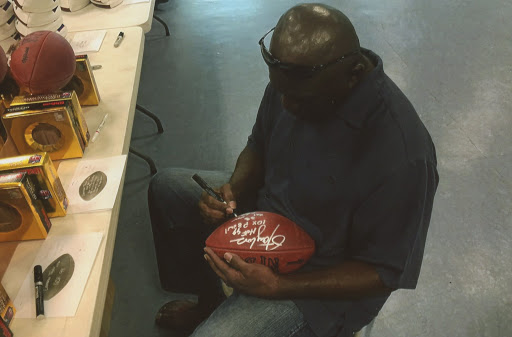 Lawrence Taylor Signed LE Official NFL Game Ball with (4) Career Stat Inscriptions (Radtke COA) at PristineAuction.com Lawrence Taylor Signed LE Official NFL Game Ball with (4) Career Stat Inscriptions (Radtke COA) at PristineAuction.com