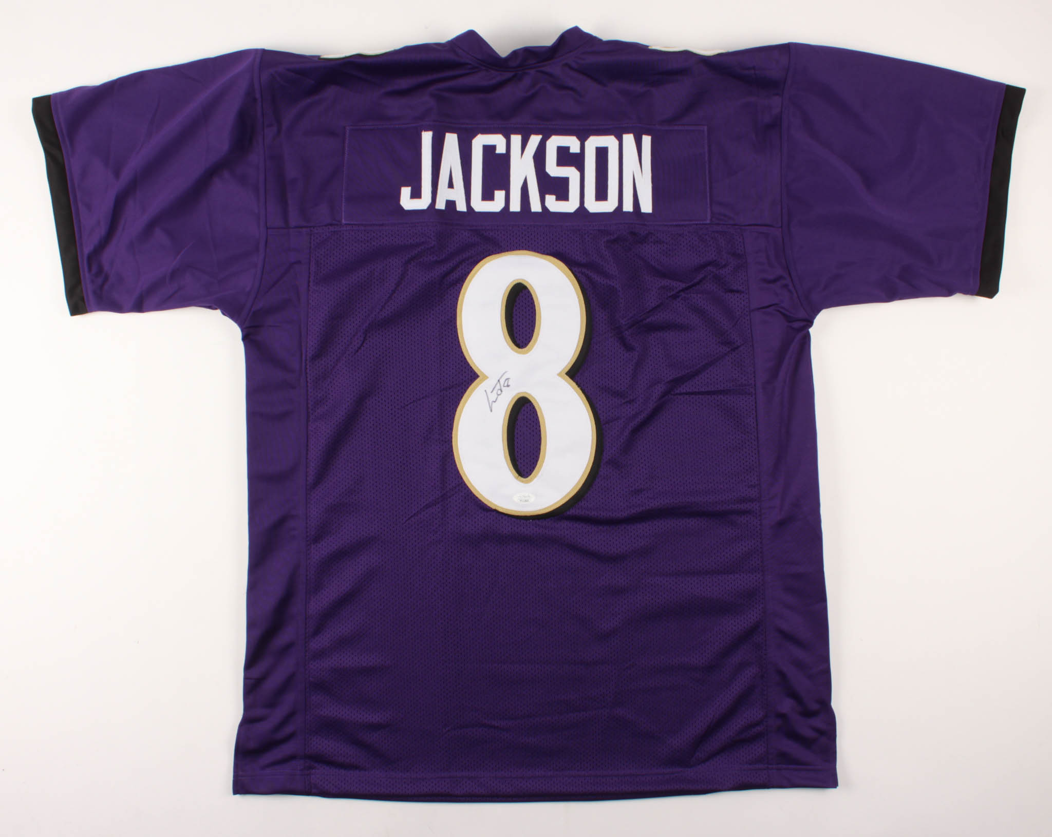 Lamar Jackson Signed Jersey (JSA COA) at PristineAuction.com Lamar Jackson Signed Jersey (JSA COA) at PristineAuction.com