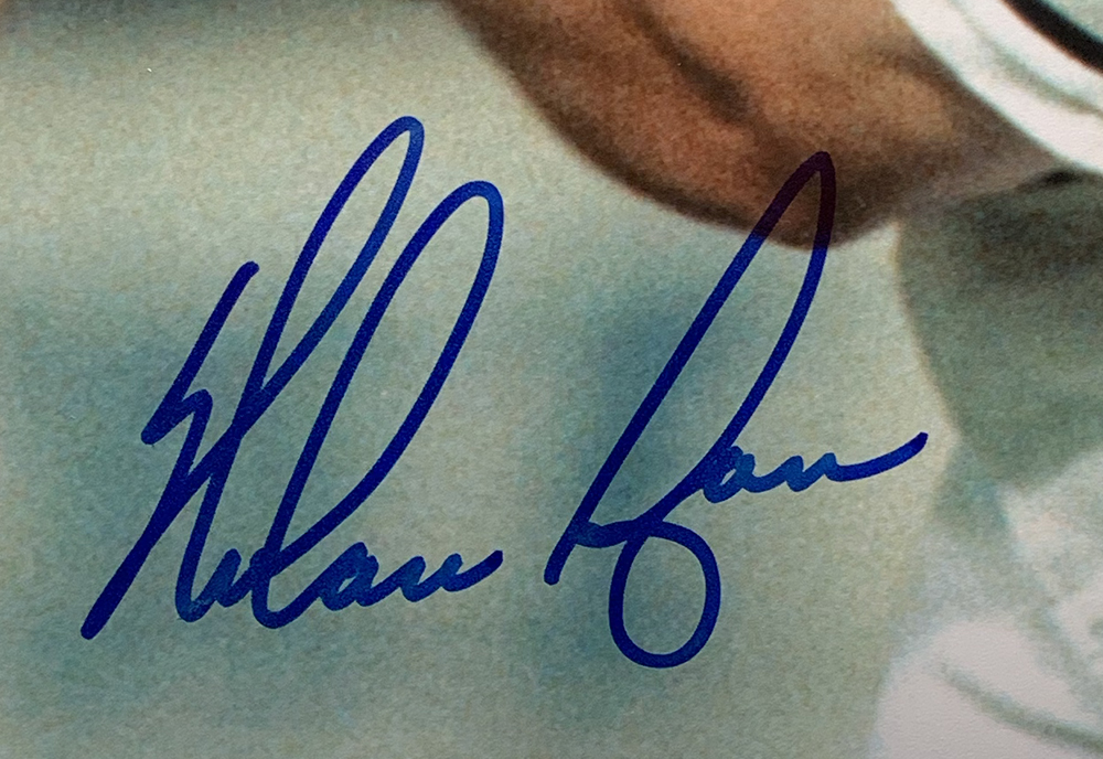 Nolan Ryan Signed Texas Rangers 8x10 Photo (JSA COA, Ryan Hologram & AIV Hologram) at PristineAuction.com Nolan Ryan Signed Texas Rangers 8x10 Photo (JSA COA, Ryan Hologram & AIV Hologram) at PristineAuction.com