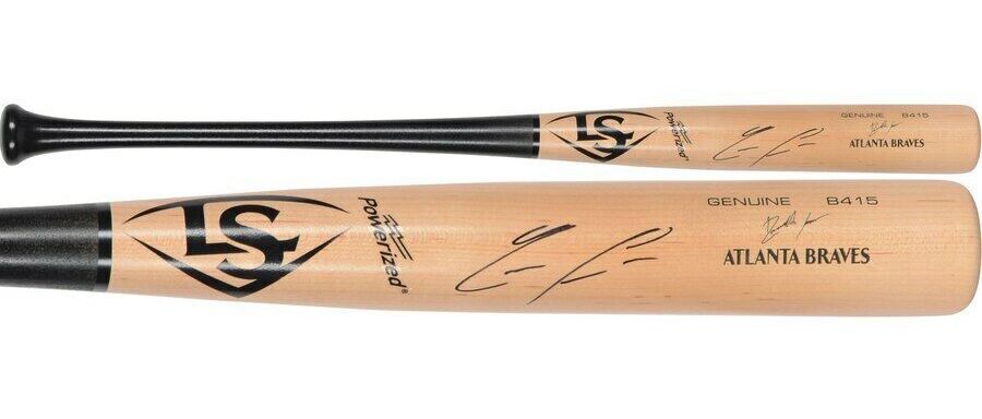 Ronald Acuna Jr. Signed Louisville Slugger Player Model 8415 Baseball Bat (Fanatics) at PristineAuction.com Ronald Acuna Jr. Signed Louisville Slugger Player Model 8415 Baseball Bat (Fanatics) at PristineAuction.com