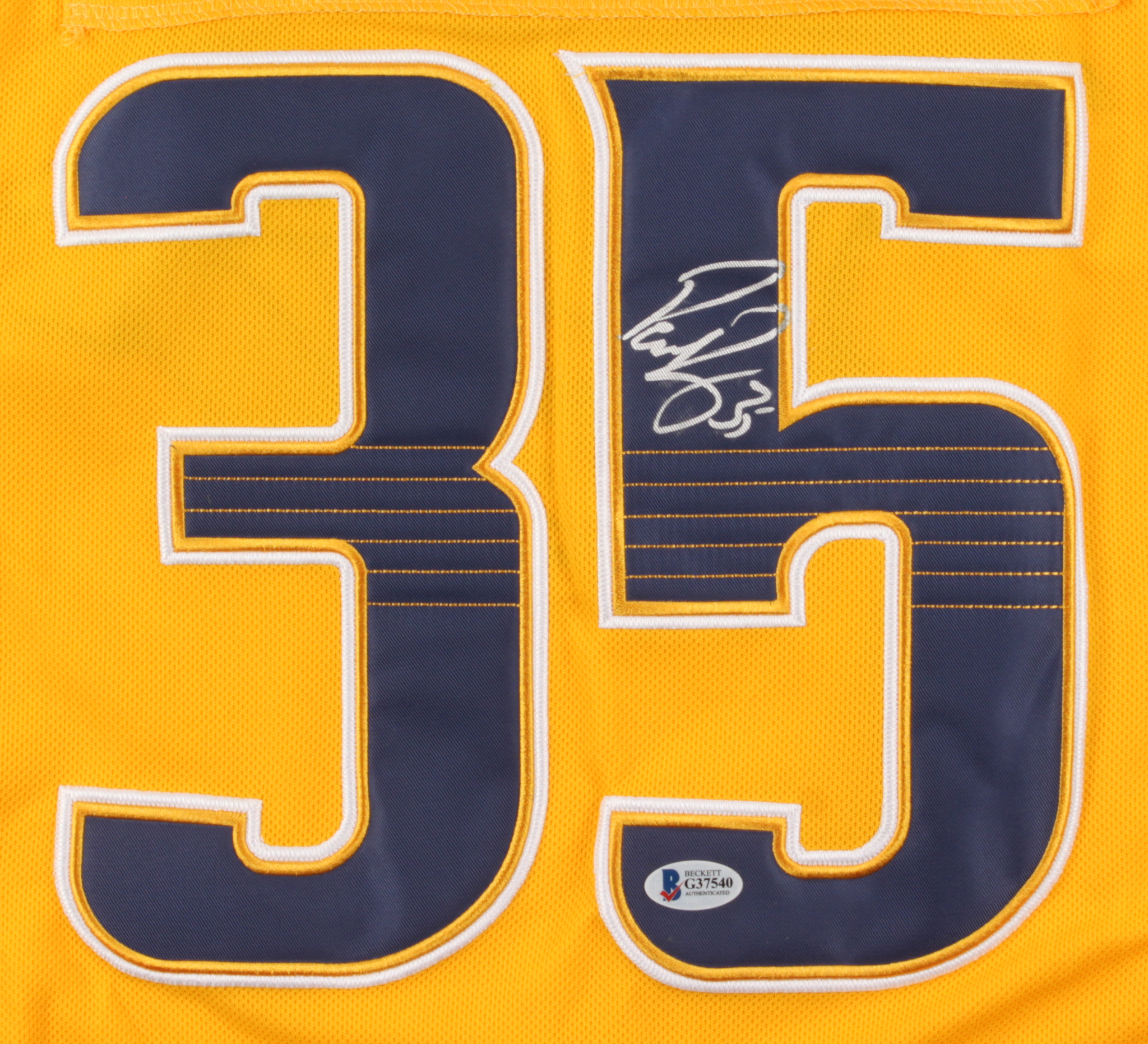 Pekka Rinne Signed Nashville Predators Jersey (Beckett COA) at PristineAuction.com Pekka Rinne Signed Nashville Predators Jersey (Beckett COA) at PristineAuction.com