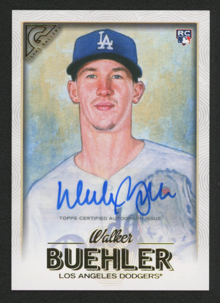 2018 Topps Gallery Autographs #141 Walker Buehler