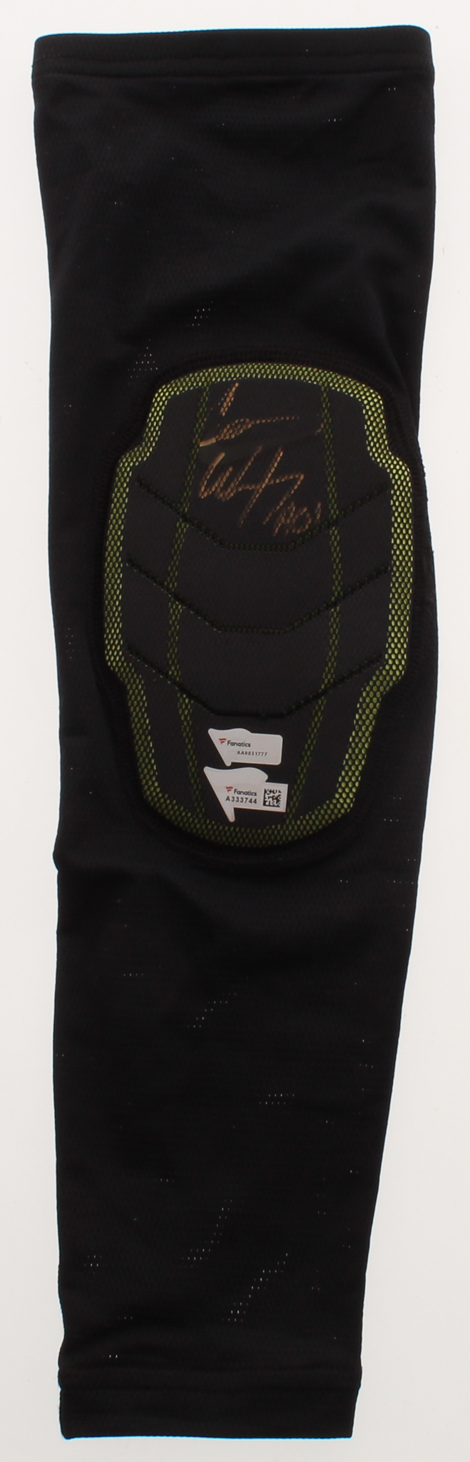 Carson Wentz Signed Game-Used Nike Arm Sleeve Inscribed "AO1" (Fanatics COA) at PristineAuction.com Carson Wentz Signed Game-Used Nike Arm Sleeve Inscribed "AO1" (Fanatics COA) at PristineAuction.com