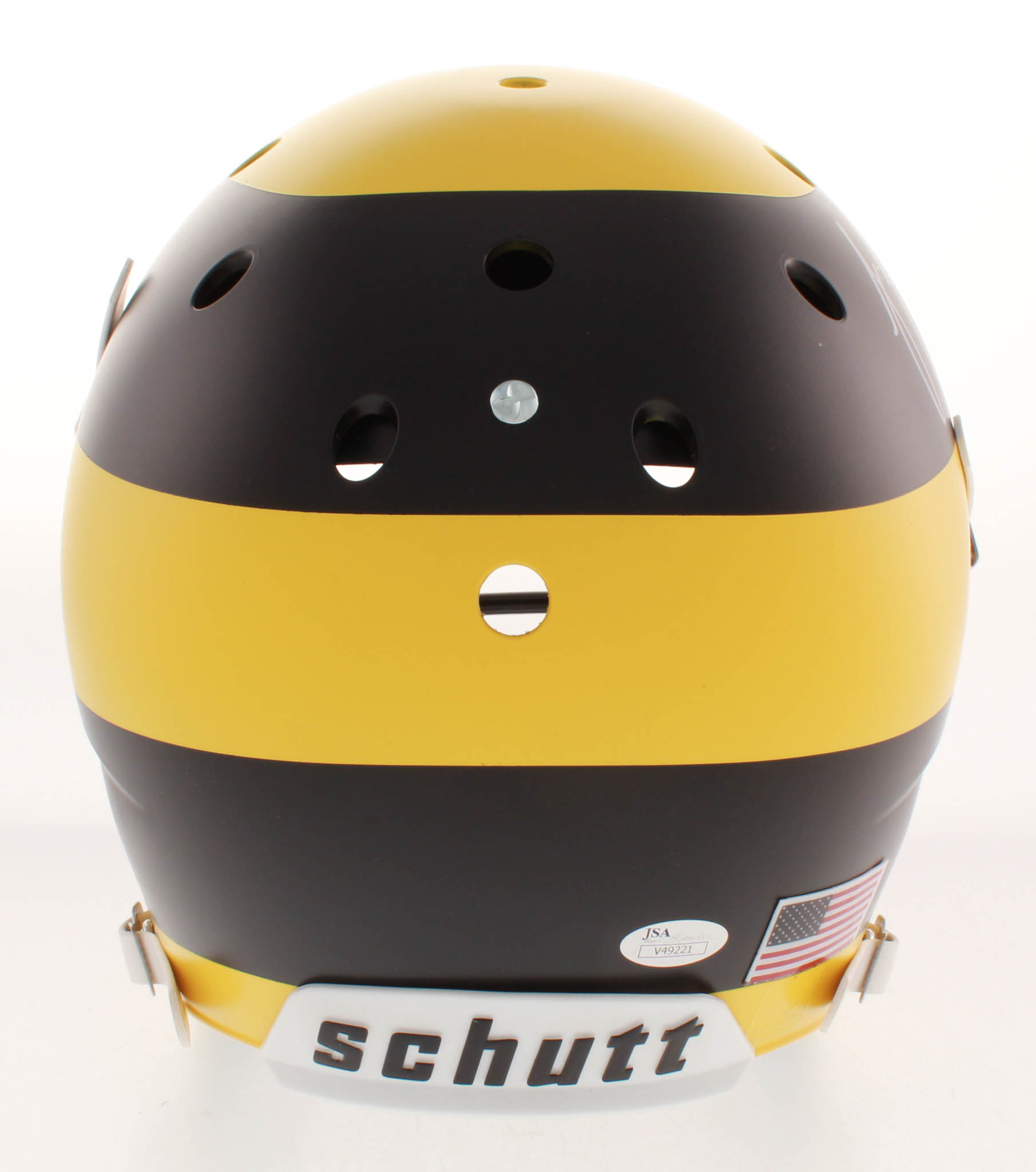 JuJu Smith-Schuster Signed Pittsburgh Steelers "Bumblebee" Full-Size Helmet (JSA COA) at PristineAuction.com JuJu Smith-Schuster Signed Pittsburgh Steelers "Bumblebee" Full-Size Helmet (JSA COA) at PristineAuction.com